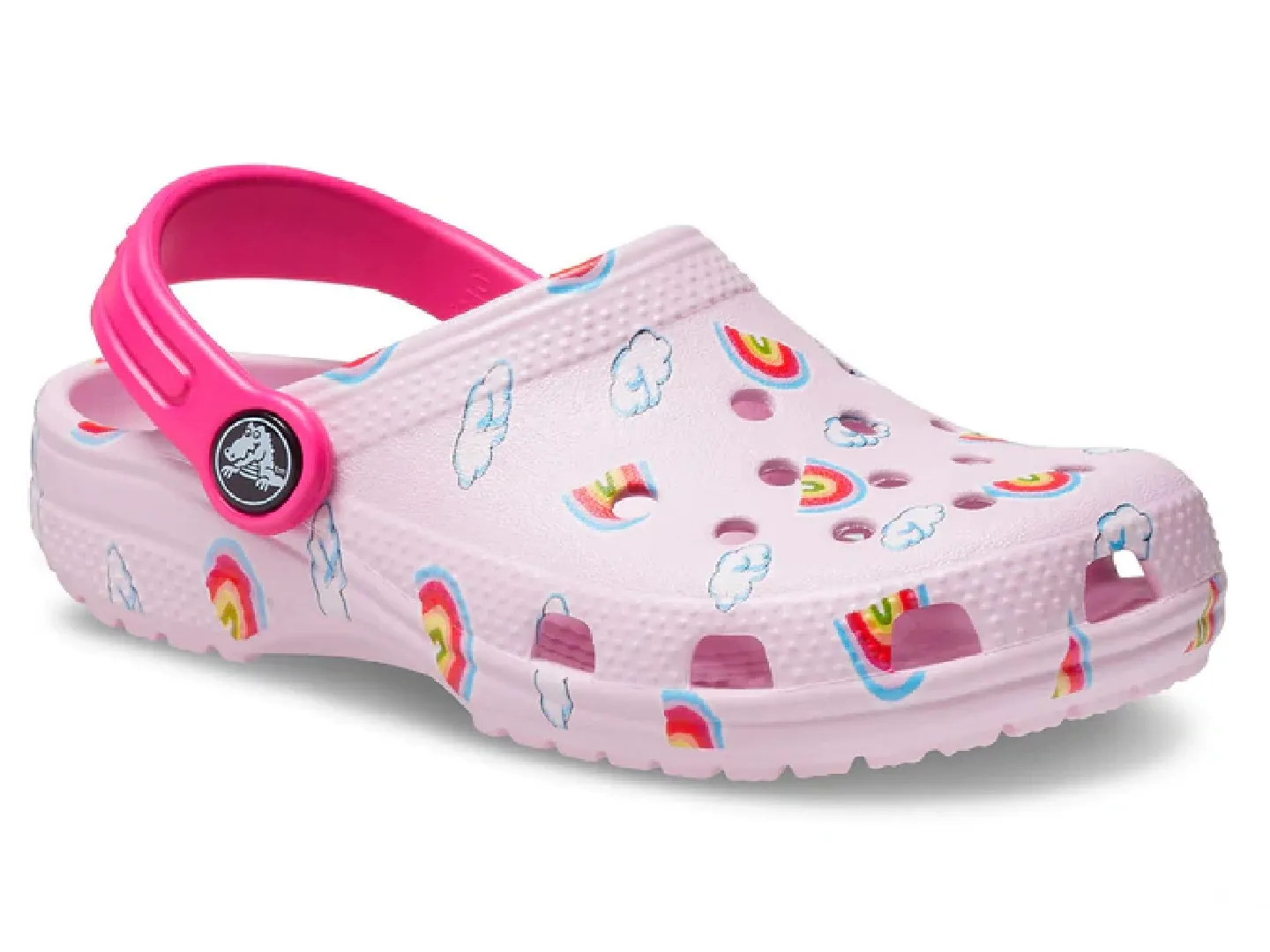 Sandalias Crocs Classic Toddler Rosa Para Niña