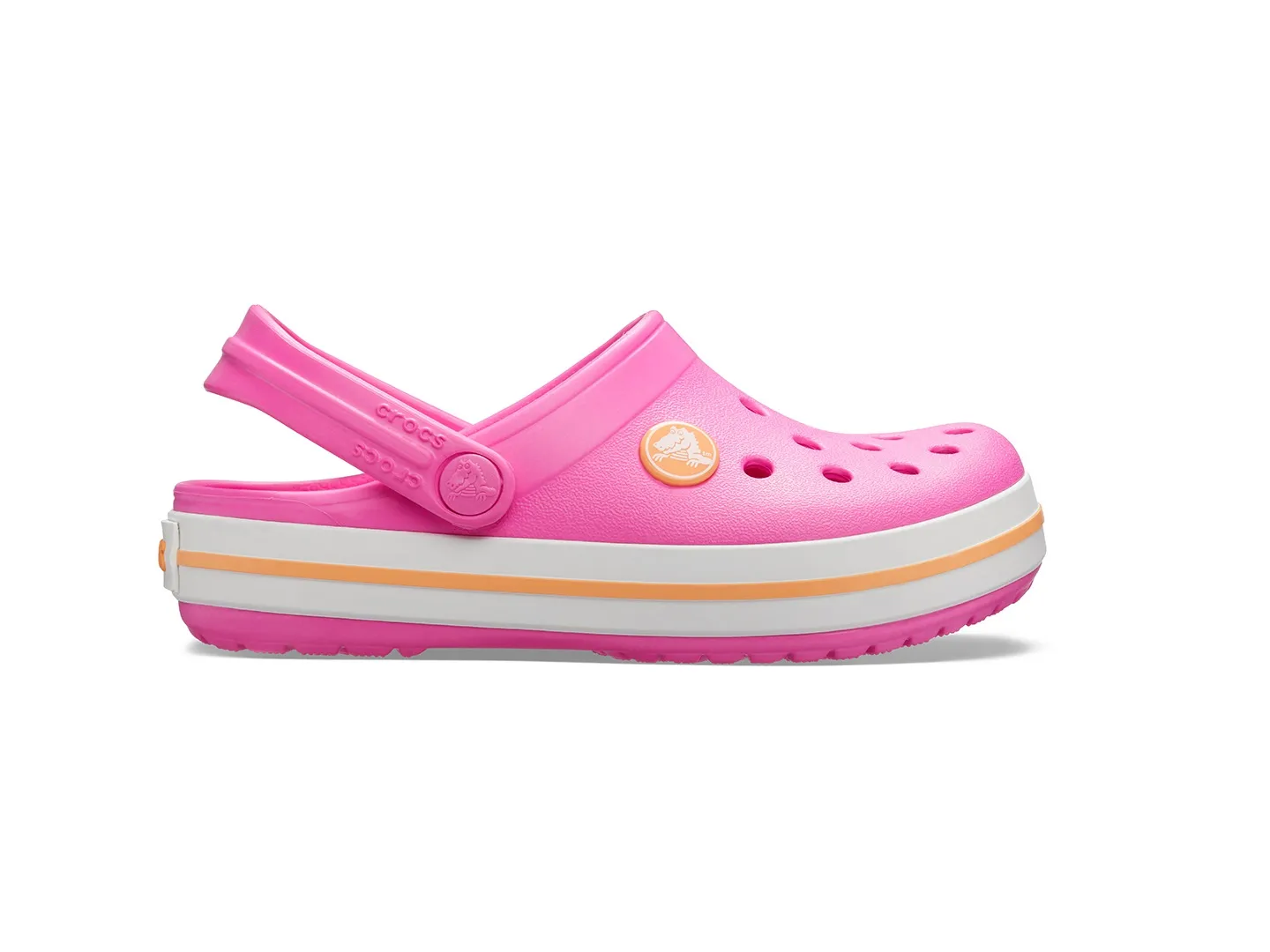 Sandalias Crocs Crocband Rosa Para Niña