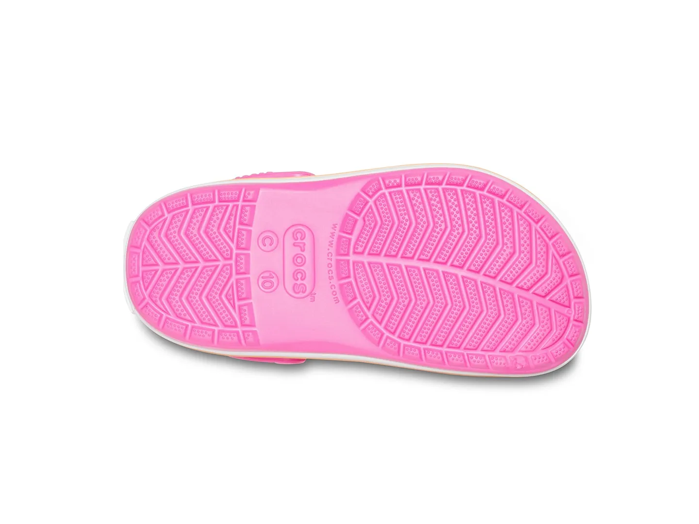 Sandalias Crocs Crocband Rosa Para Niña
