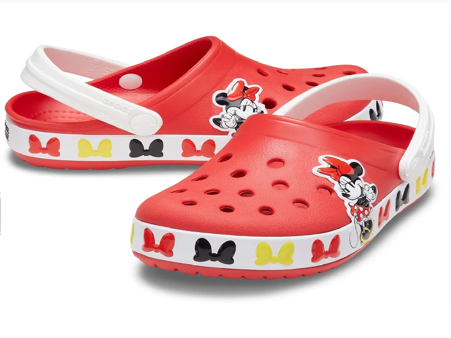Sandalias Crocs Minnie Mouse Rojo Para Niña