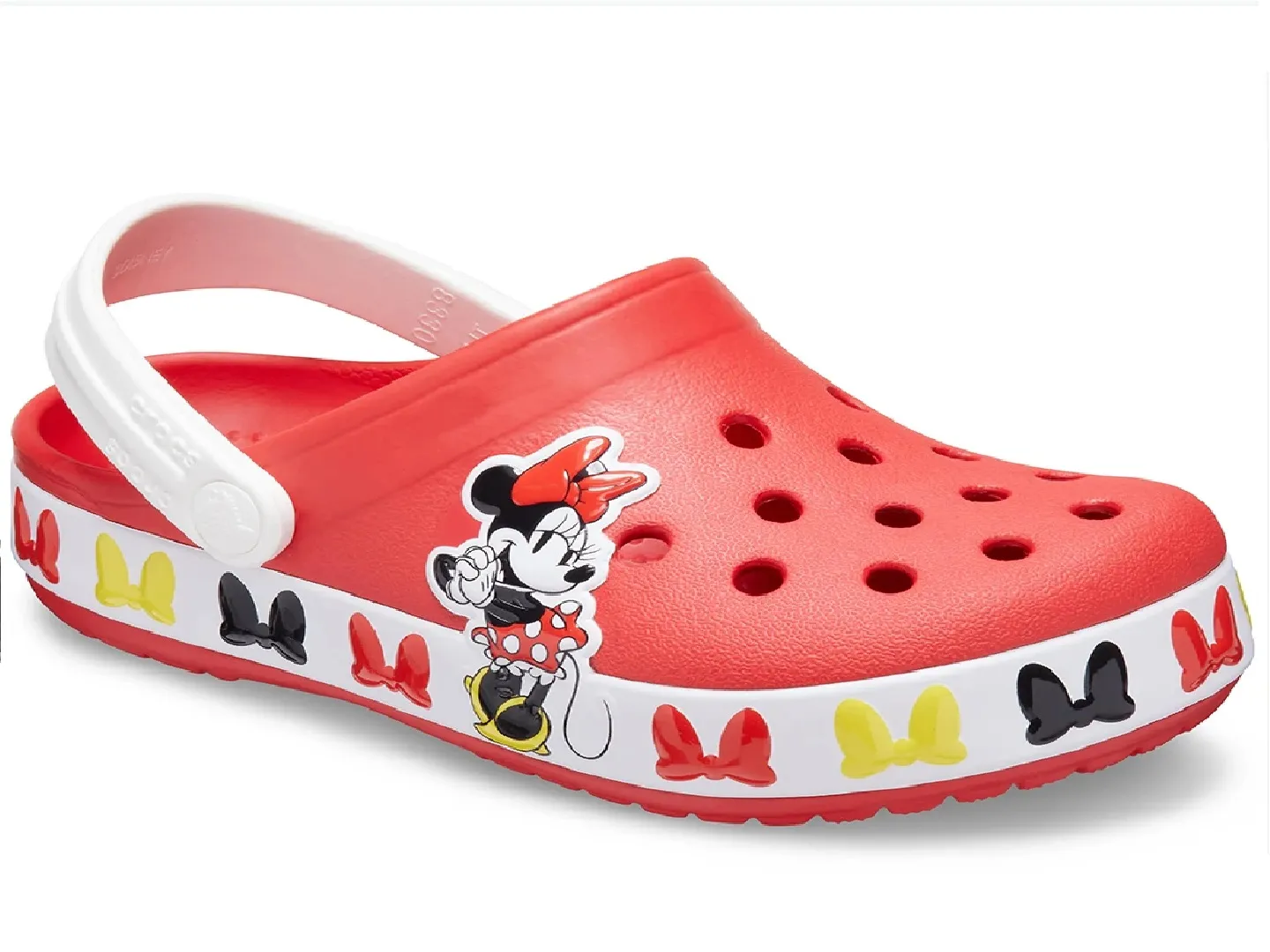 Sandalias Crocs Minnie Mouse Rojo Para Niña