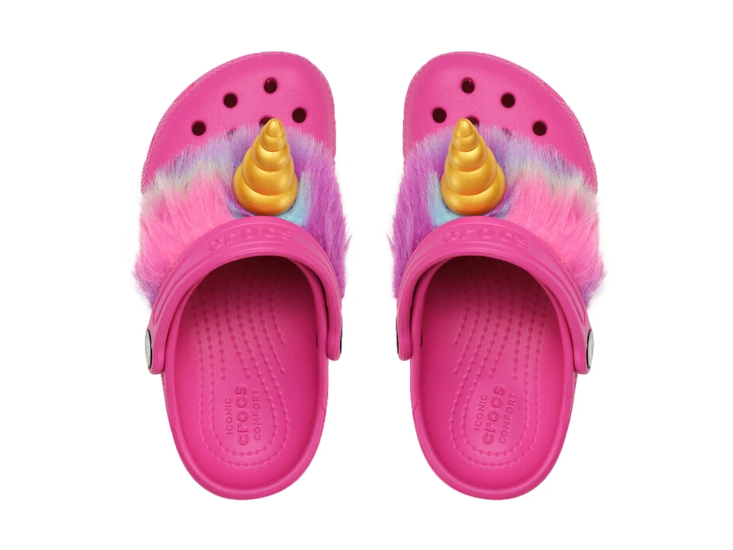 Sandalias Crocs Unicorn Para Niña