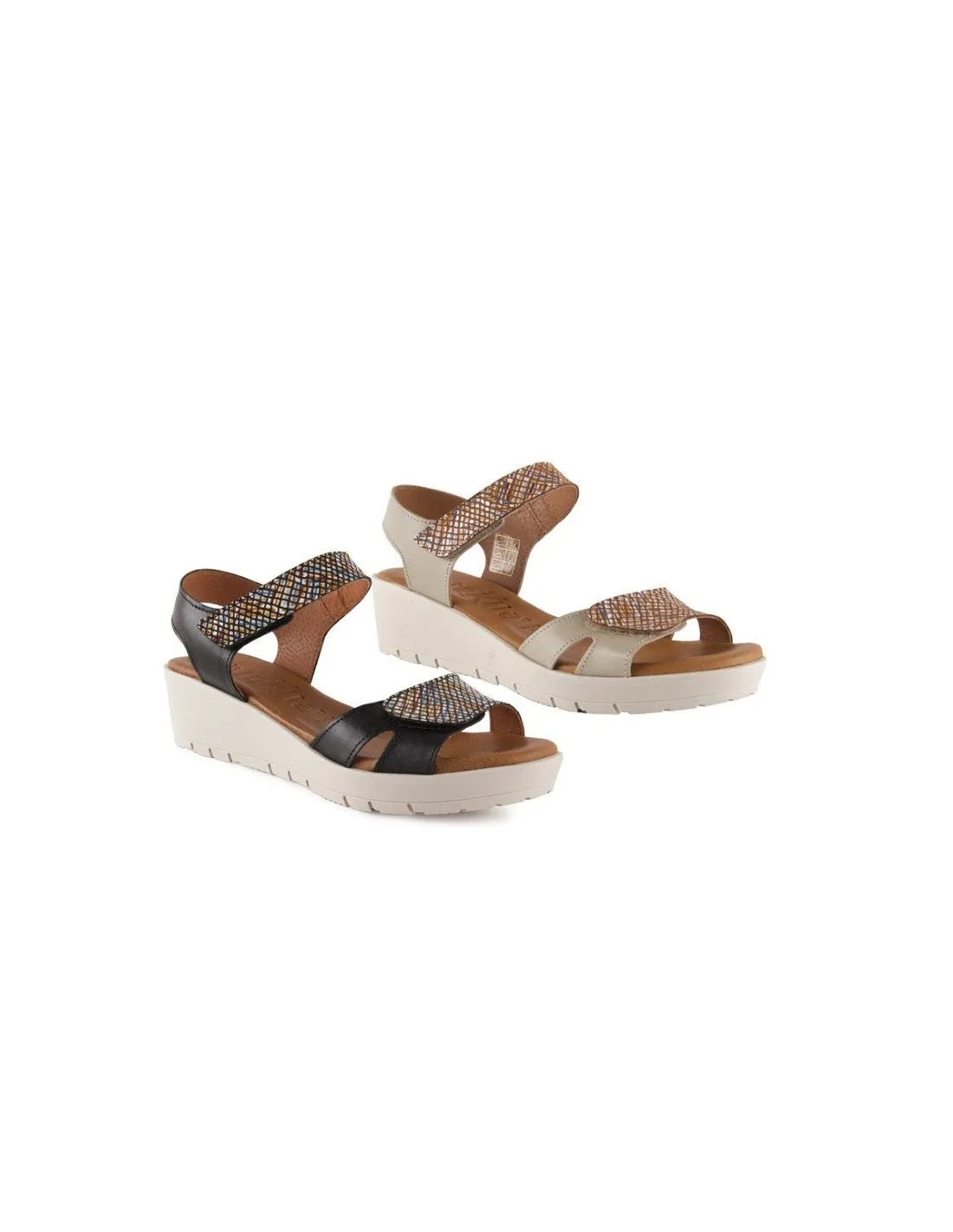 Sandalias cuña cómodas