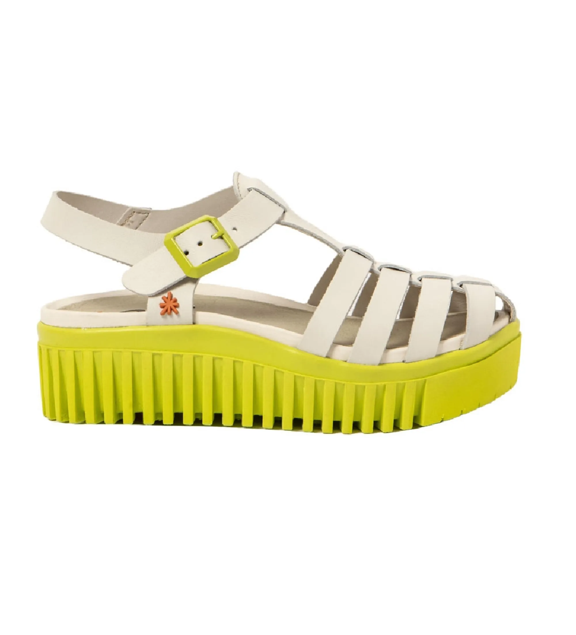 Sandalias de piel 1575 beige