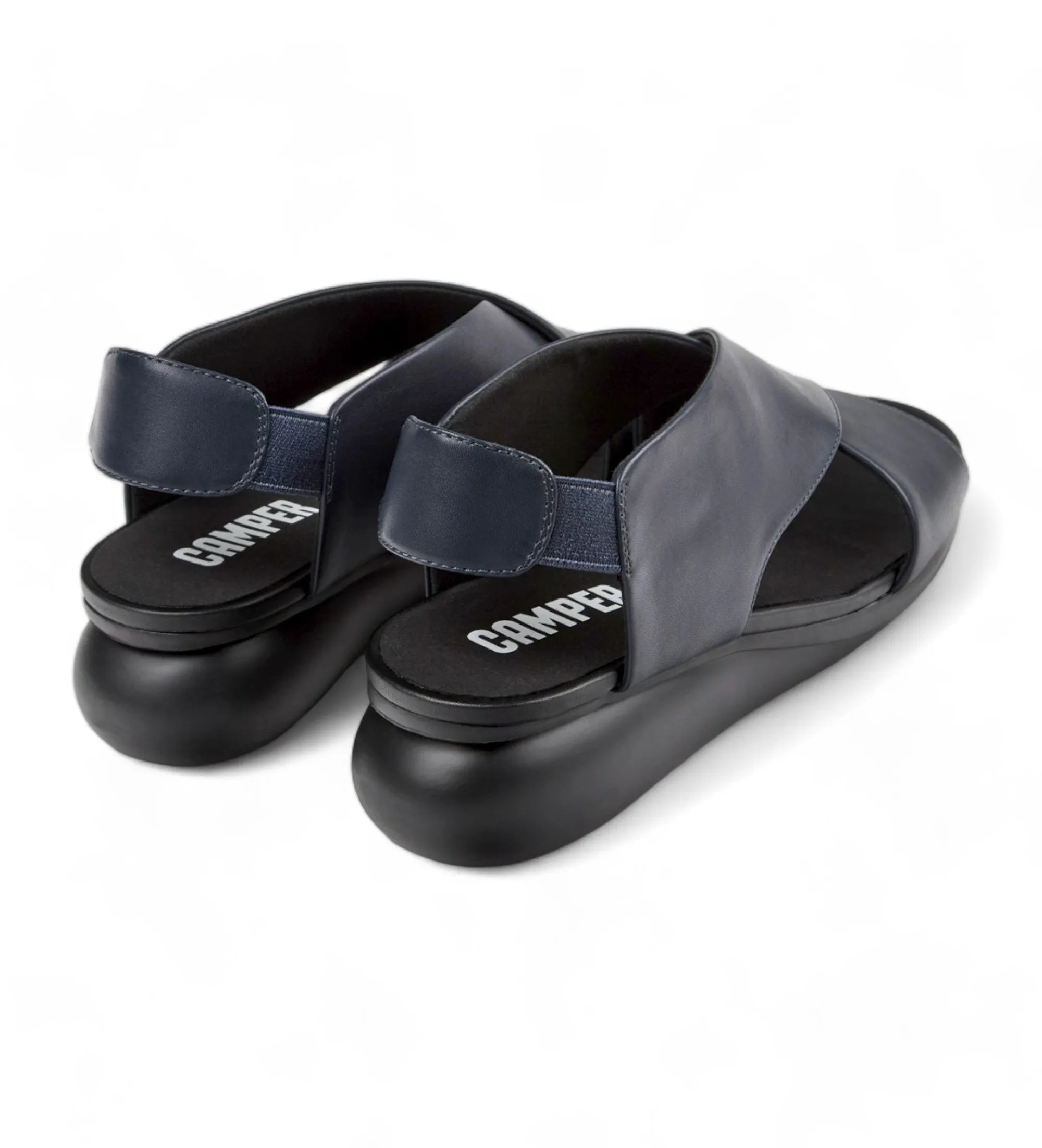Sandalias de piel Ballon azul