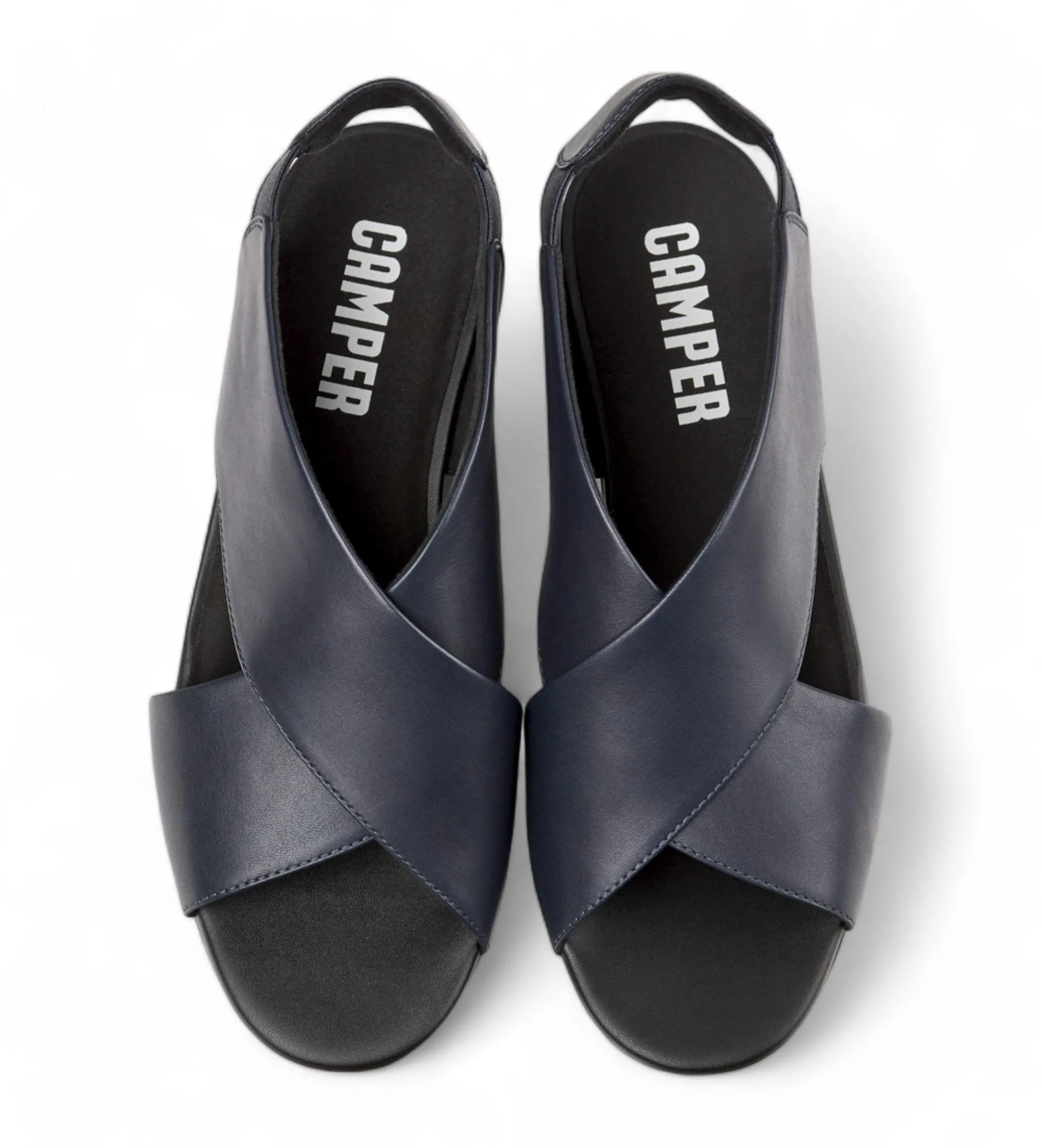 Sandalias de piel Ballon azul