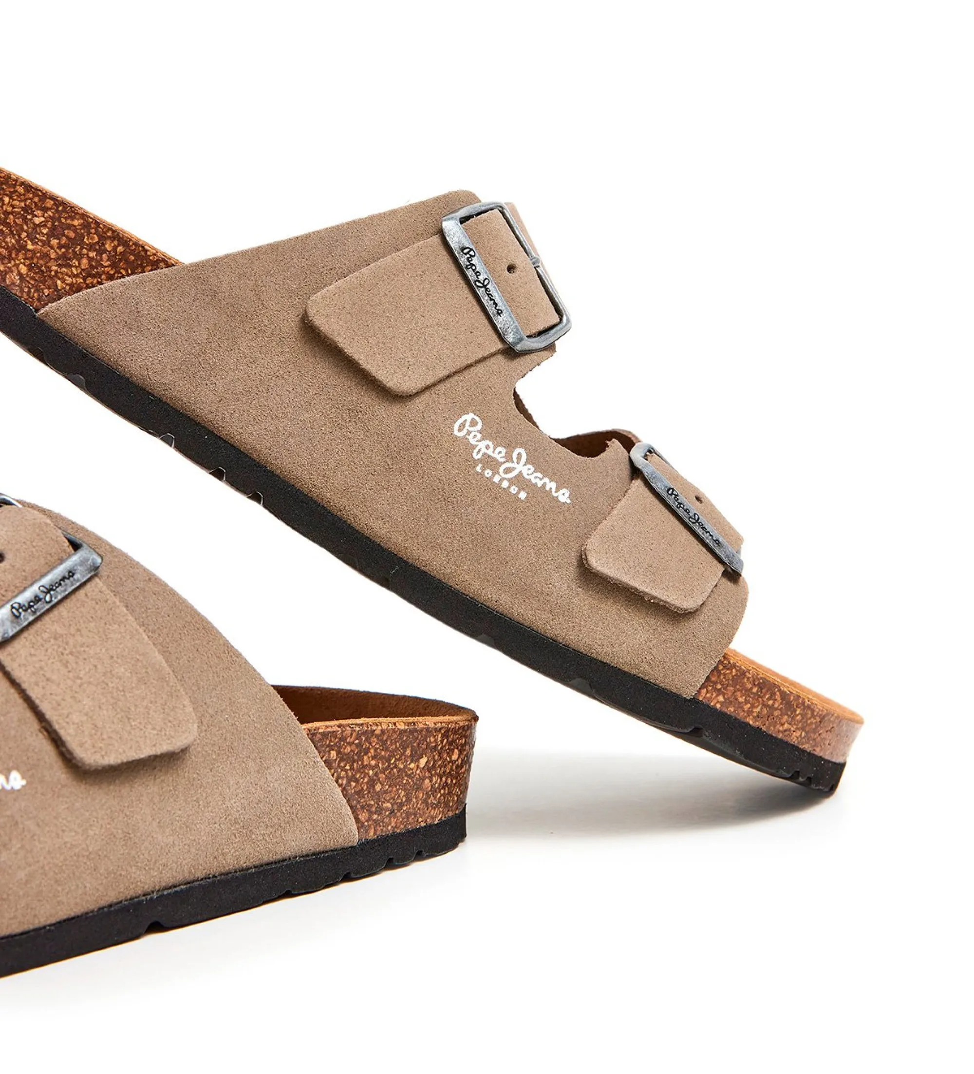 Sandalias de Piel Bio beige