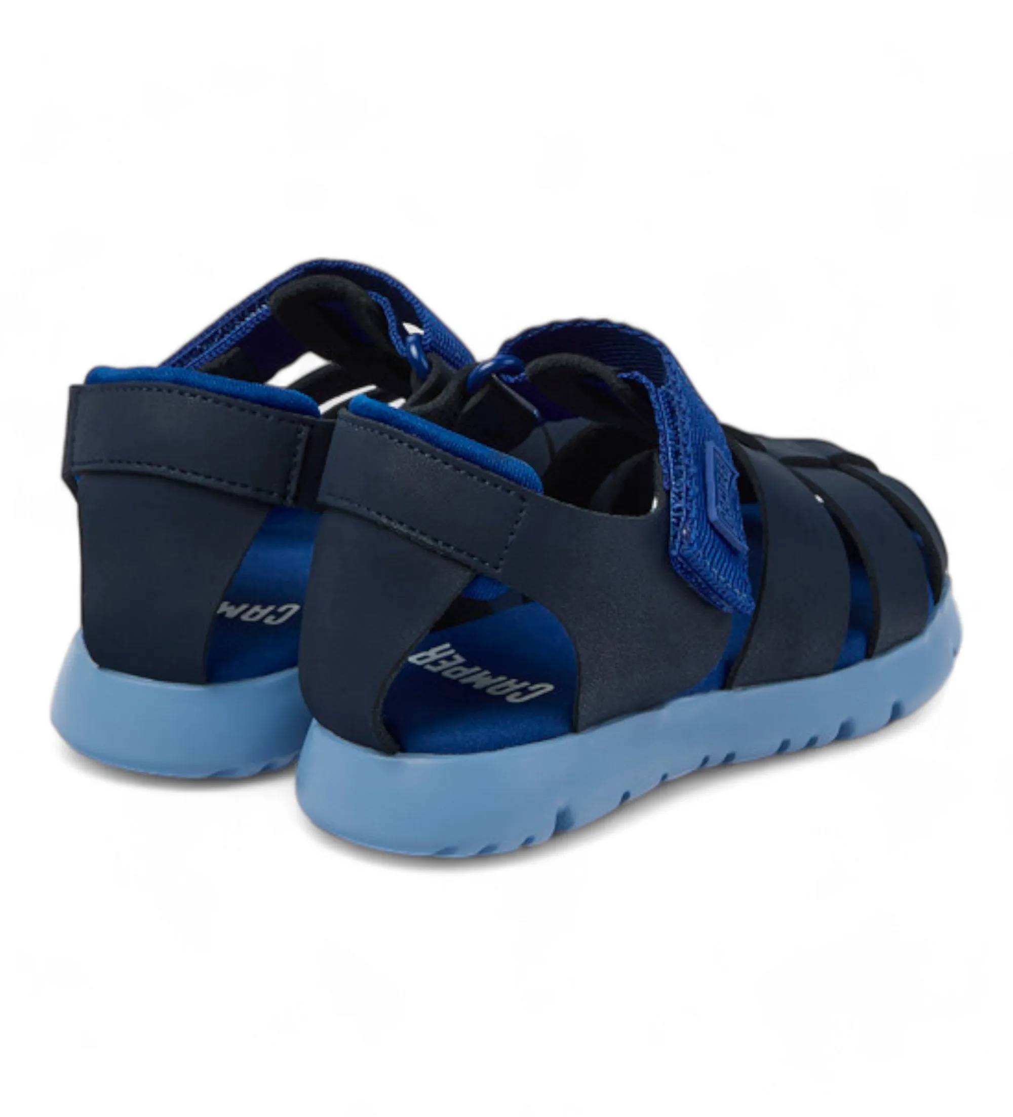 Sandalias de piel Oruga azul
