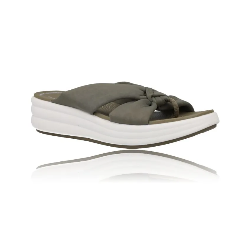 Sandalias Esclavas con Cuña para Mujer de Clarks Drift Ave