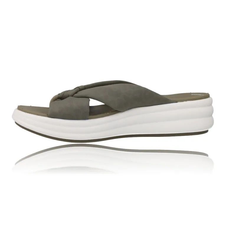 Sandalias Esclavas con Cuña para Mujer de Clarks Drift Ave