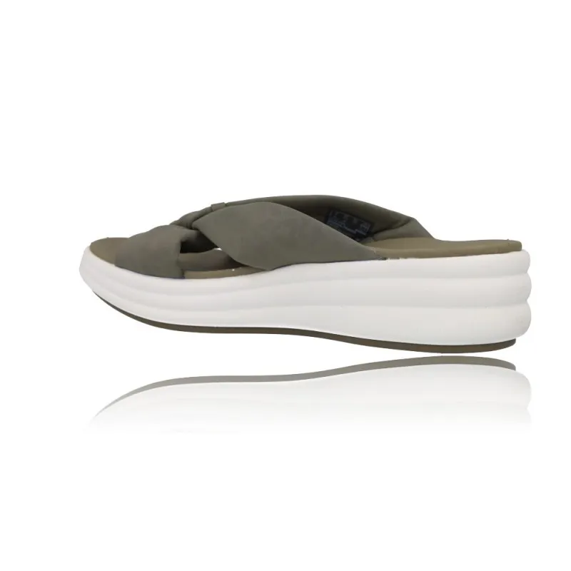 Sandalias Esclavas con Cuña para Mujer de Clarks Drift Ave