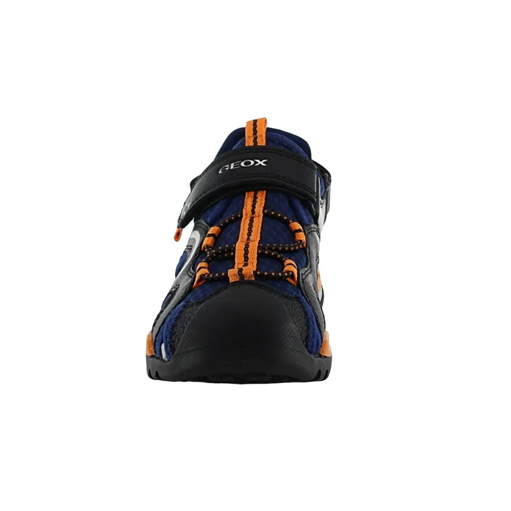 SANDALIAS GEOX BOREALIS AZULNARANJA
