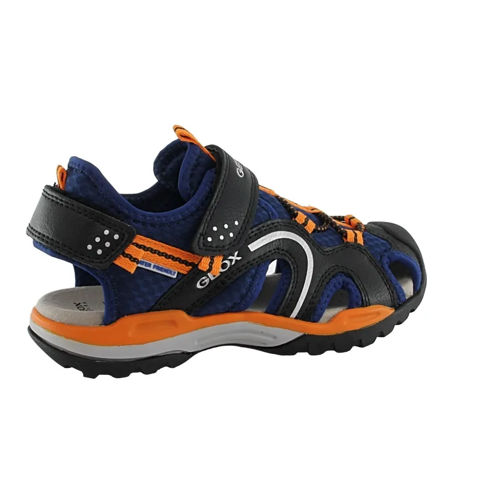 SANDALIAS GEOX BOREALIS AZULNARANJA