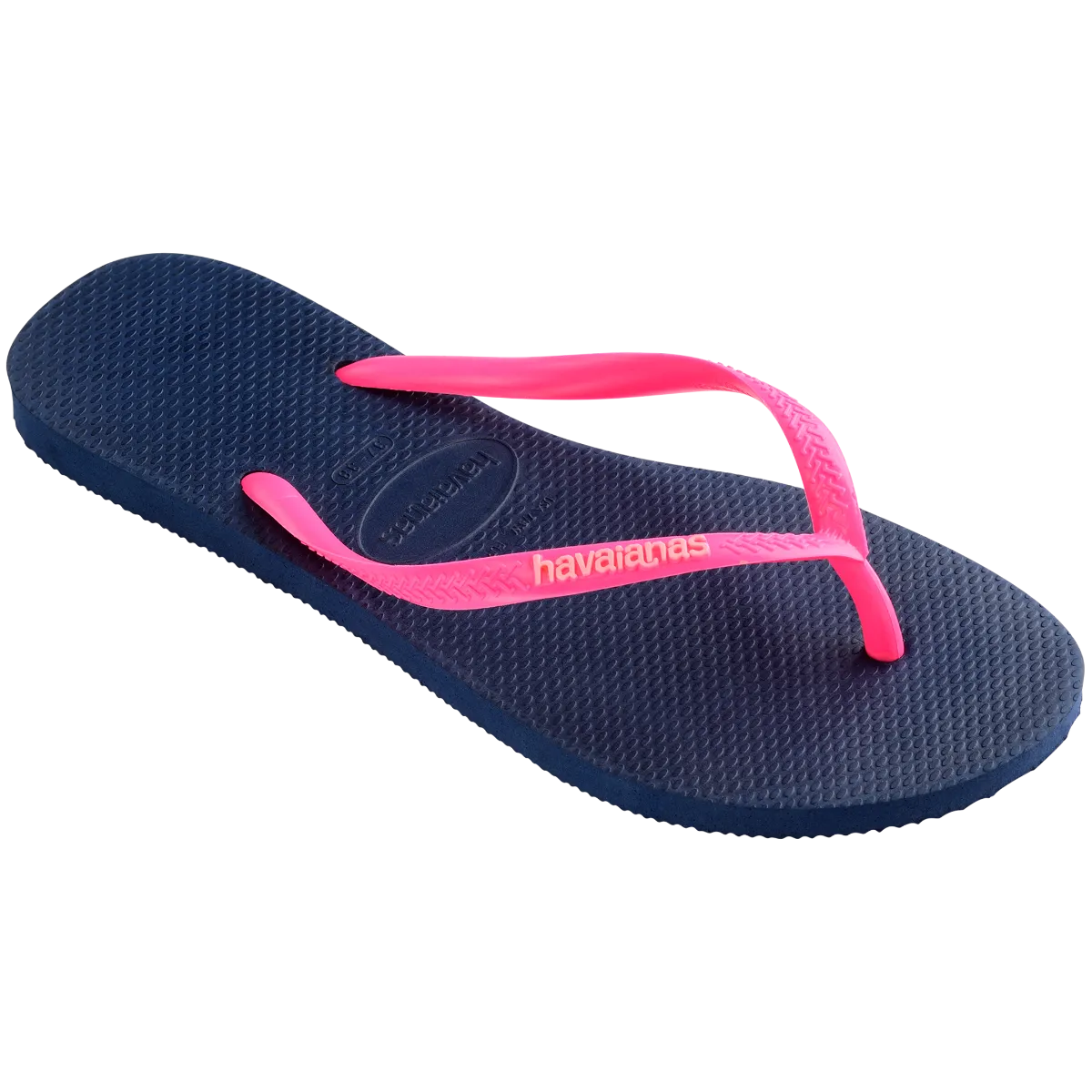 Sandalias Mujer Havaianas Slim Azul 