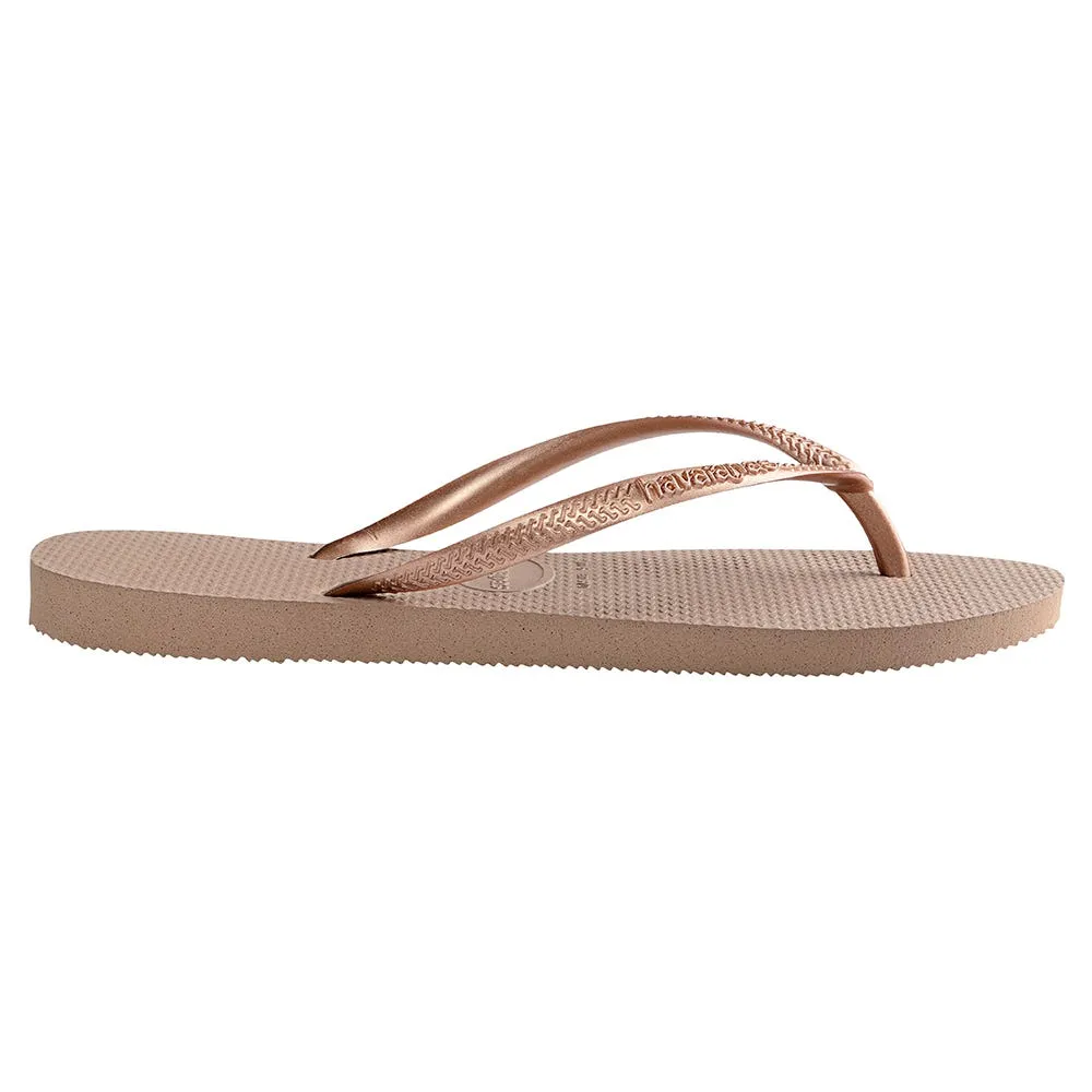 Sandalias Mujer Havaianas Slim Beige