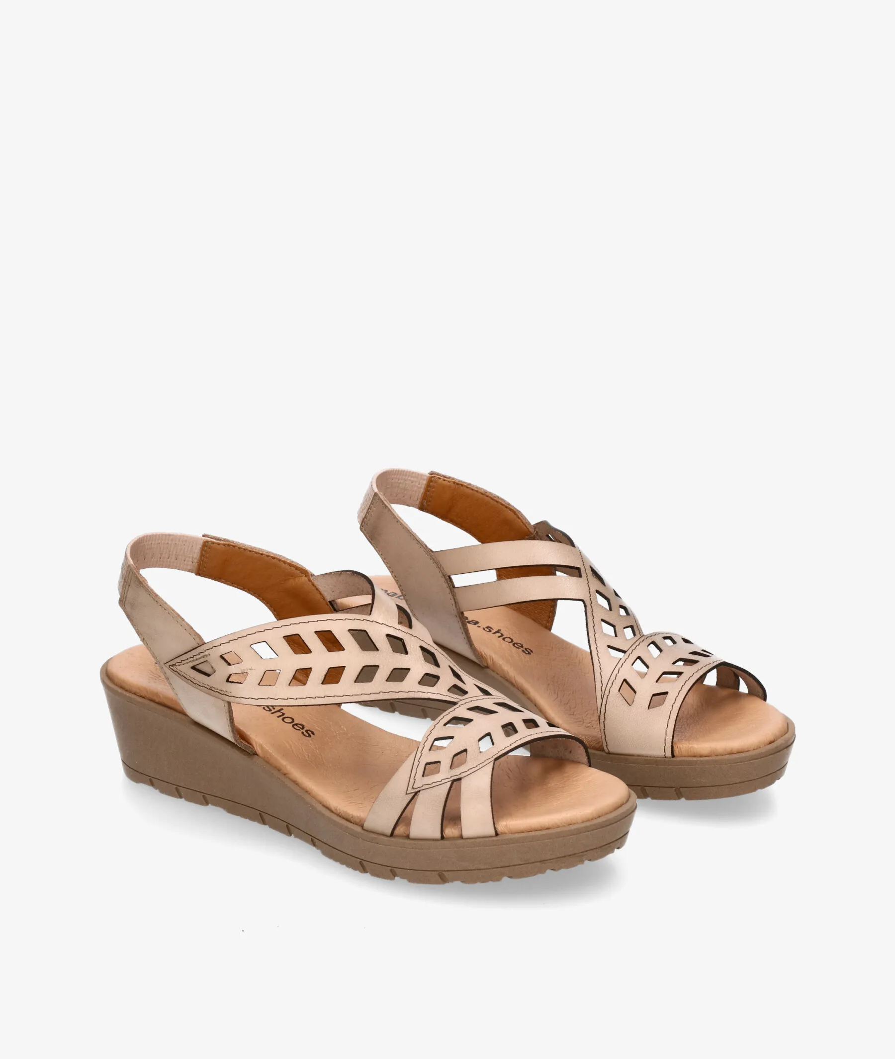 Sandalias pabloochoa.shoes  7068 en beige