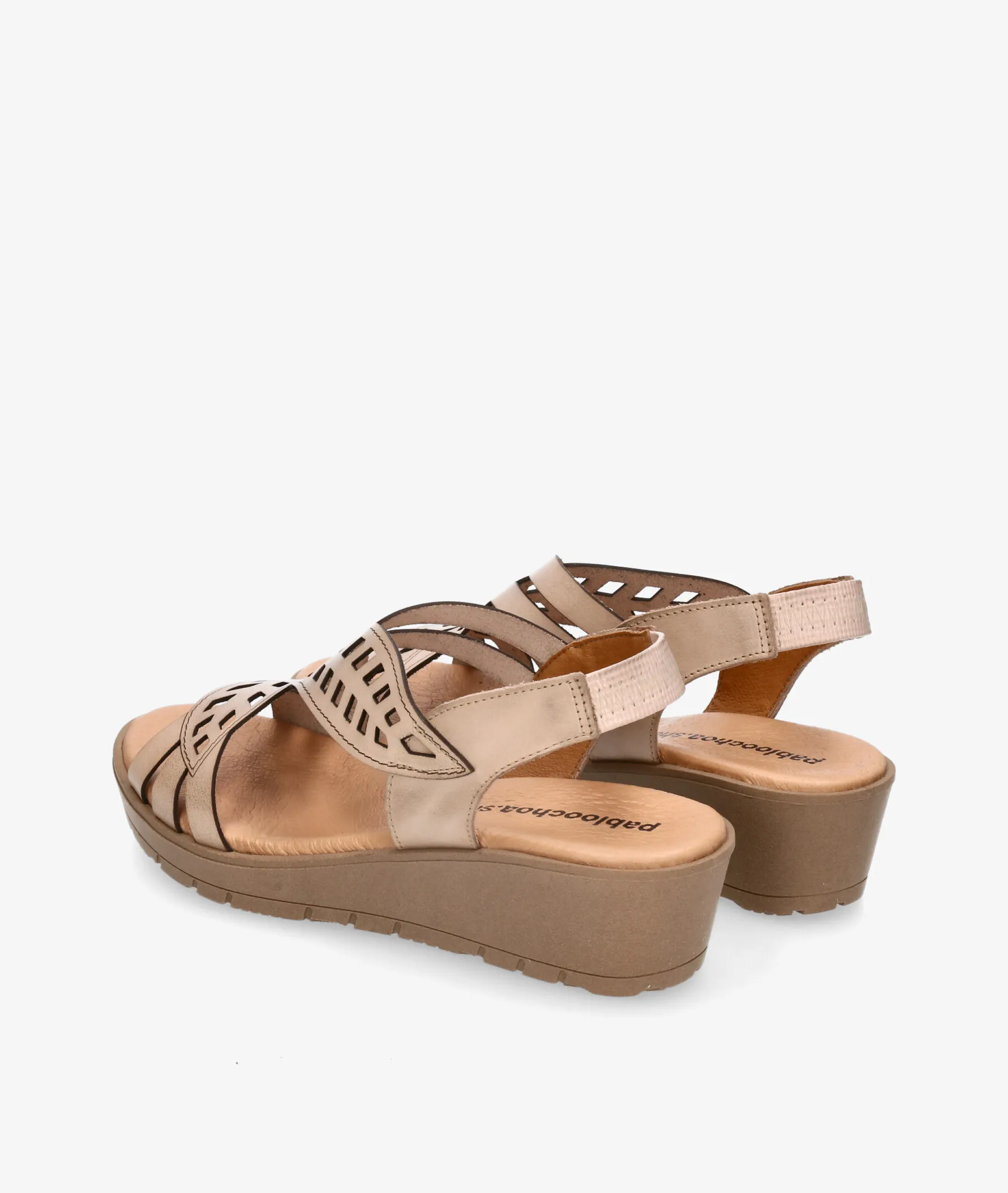 Sandalias pabloochoa.shoes  7068 en beige