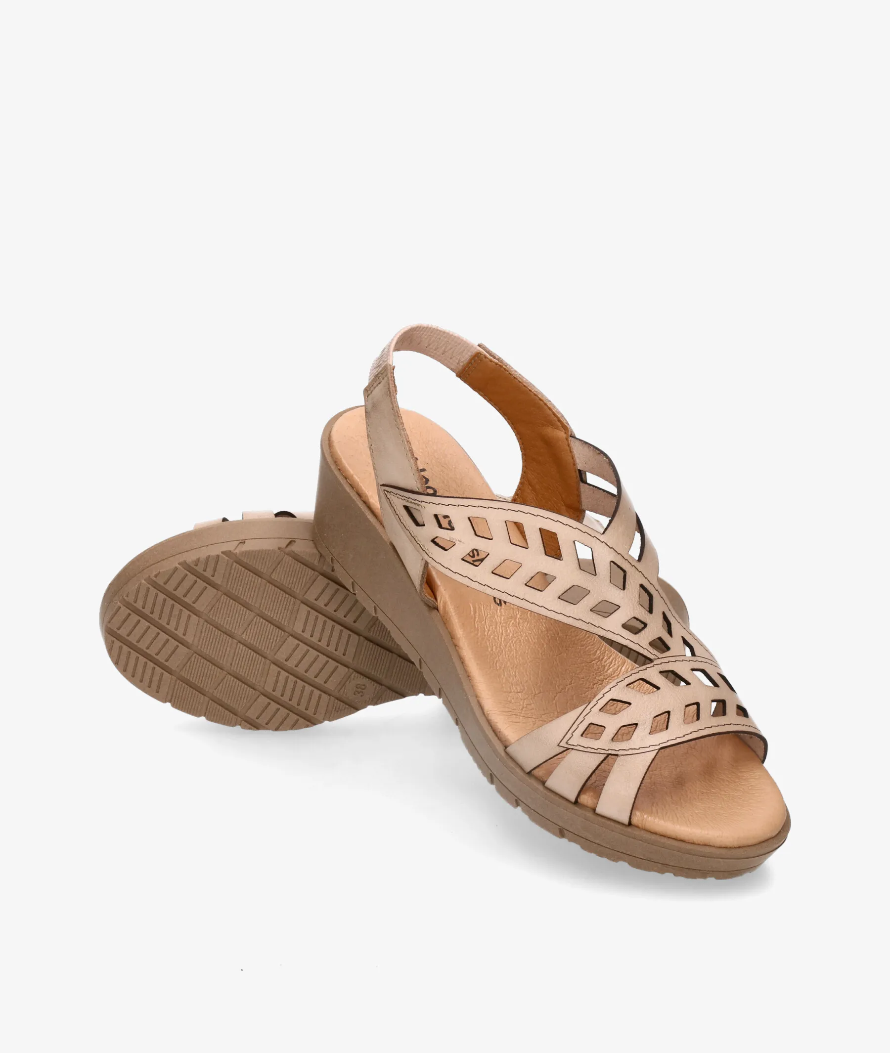 Sandalias pabloochoa.shoes  7068 en beige