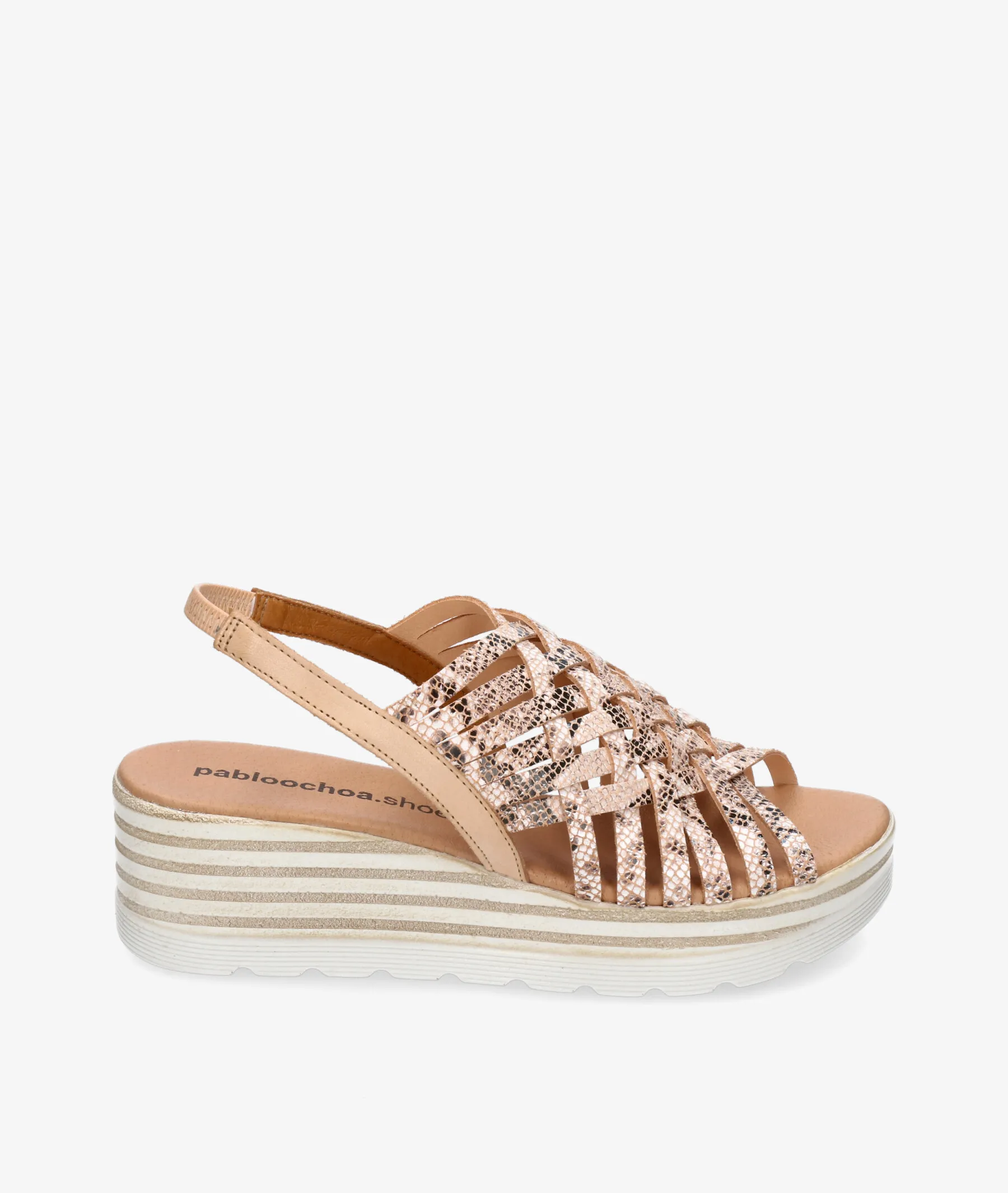 Sandalias pabloochoa.shoes 9056 en beige