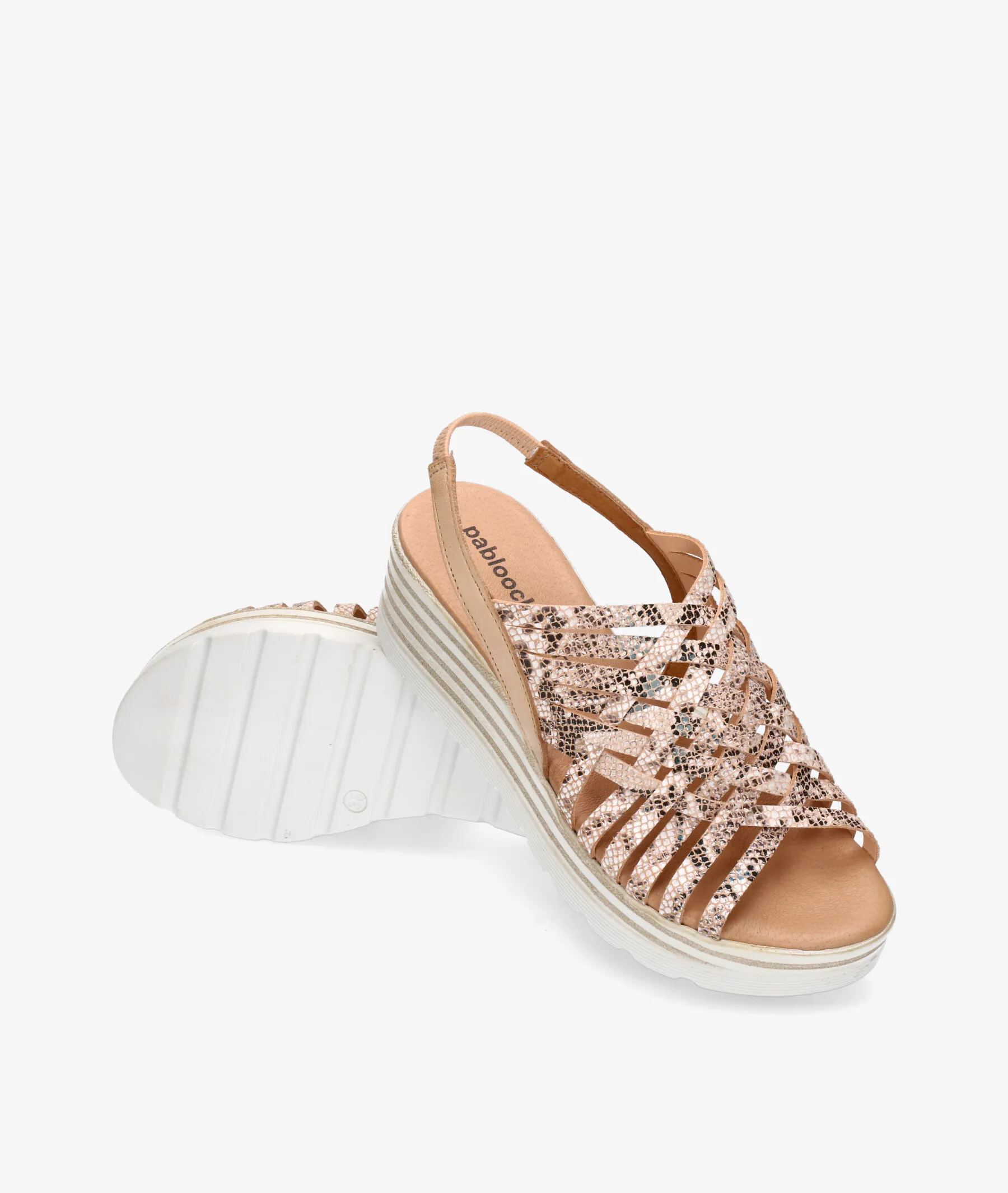 Sandalias pabloochoa.shoes 9056 en beige