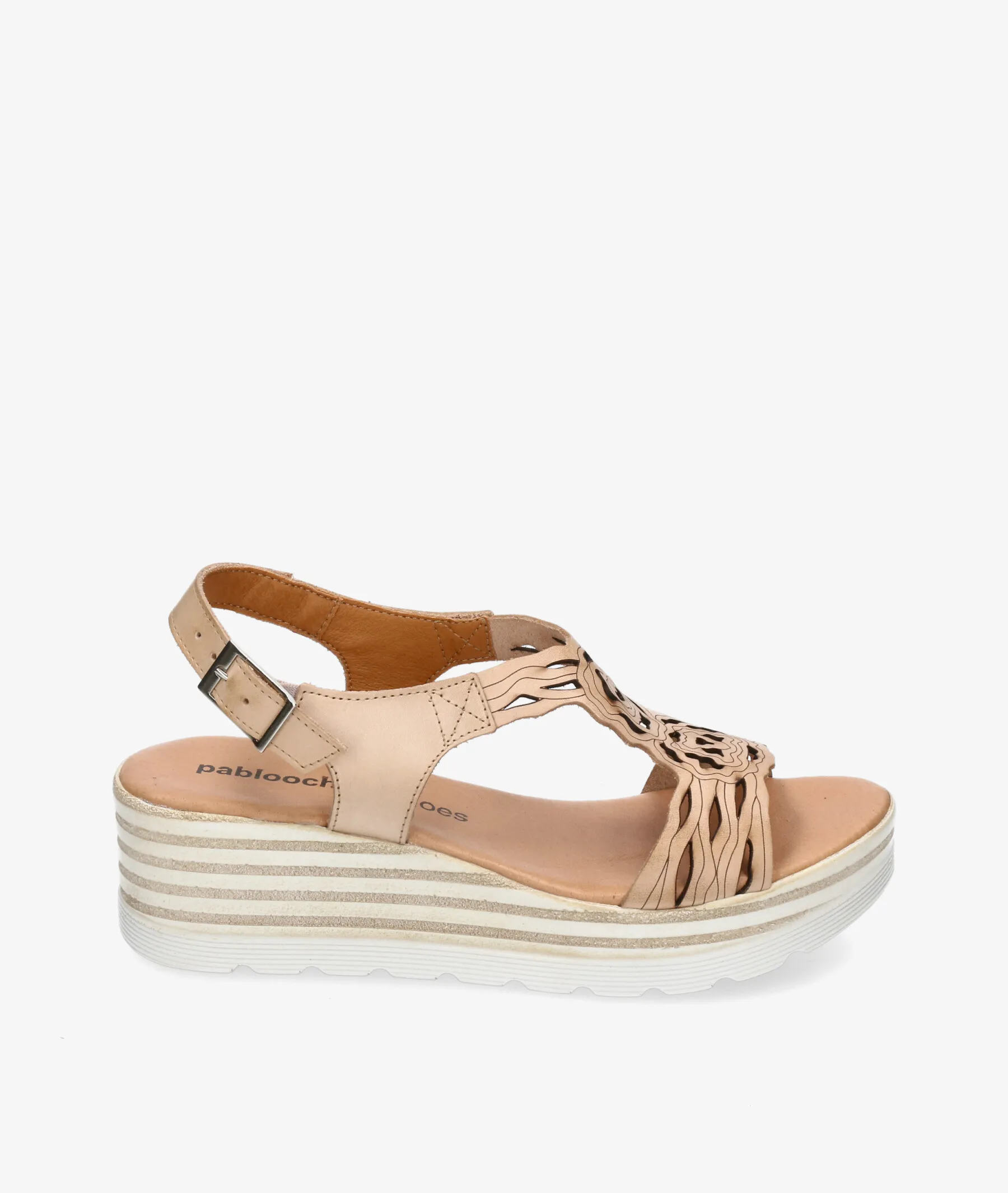 Sandalias pabloochoa.shoes  9062 en beige