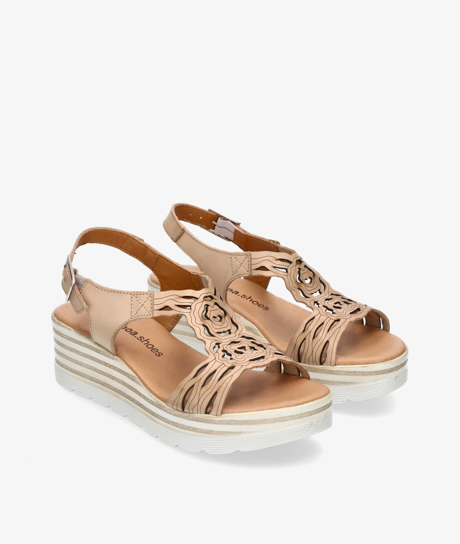 Sandalias pabloochoa.shoes  9062 en beige