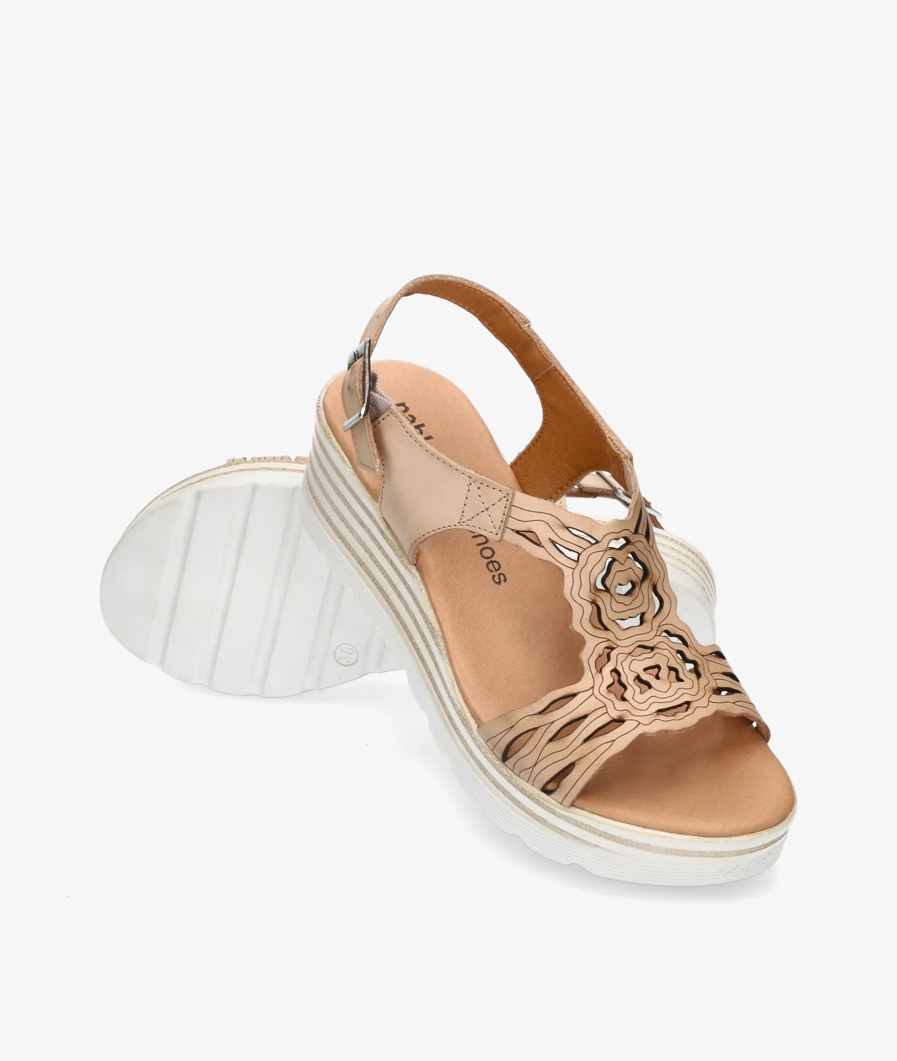 Sandalias pabloochoa.shoes  9062 en beige