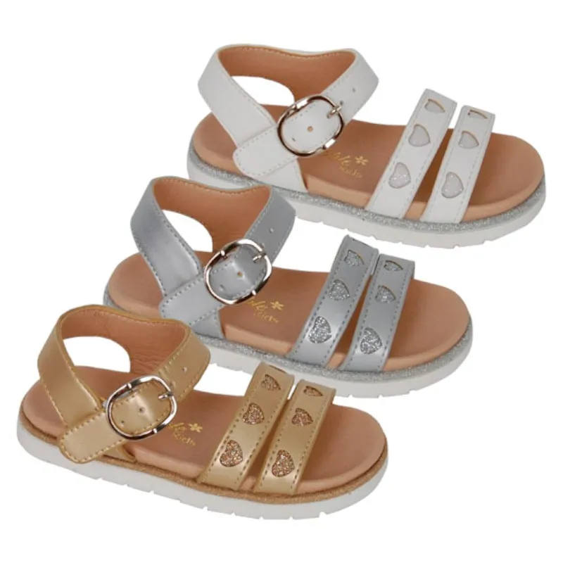 Sandalias para niñas modernas