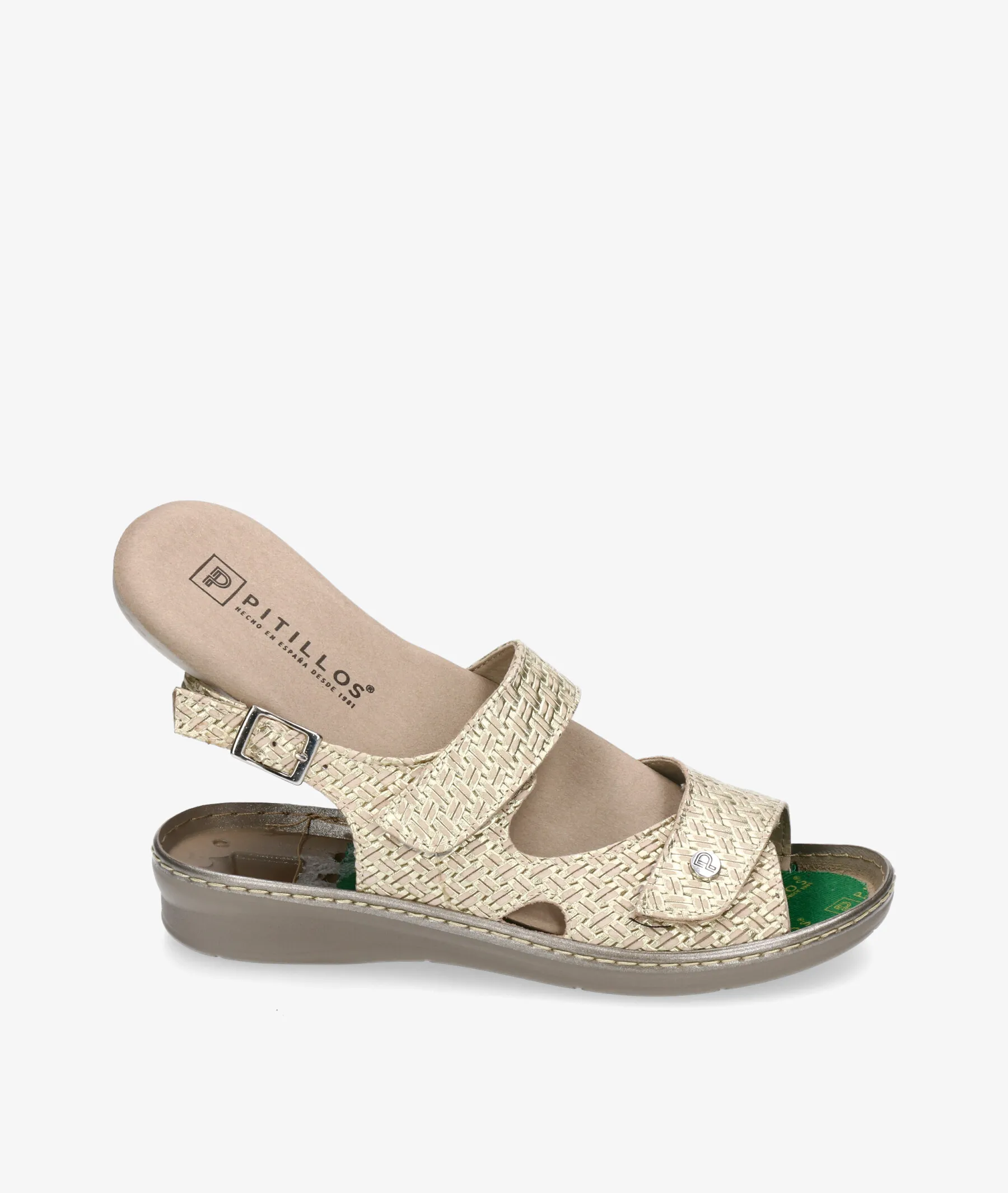 Sandalias Pitillos 1300 en beige