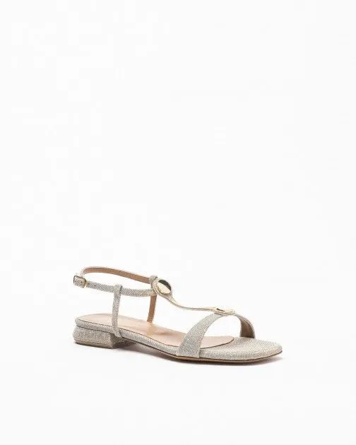 Sandalias planas PROF 232L Beige