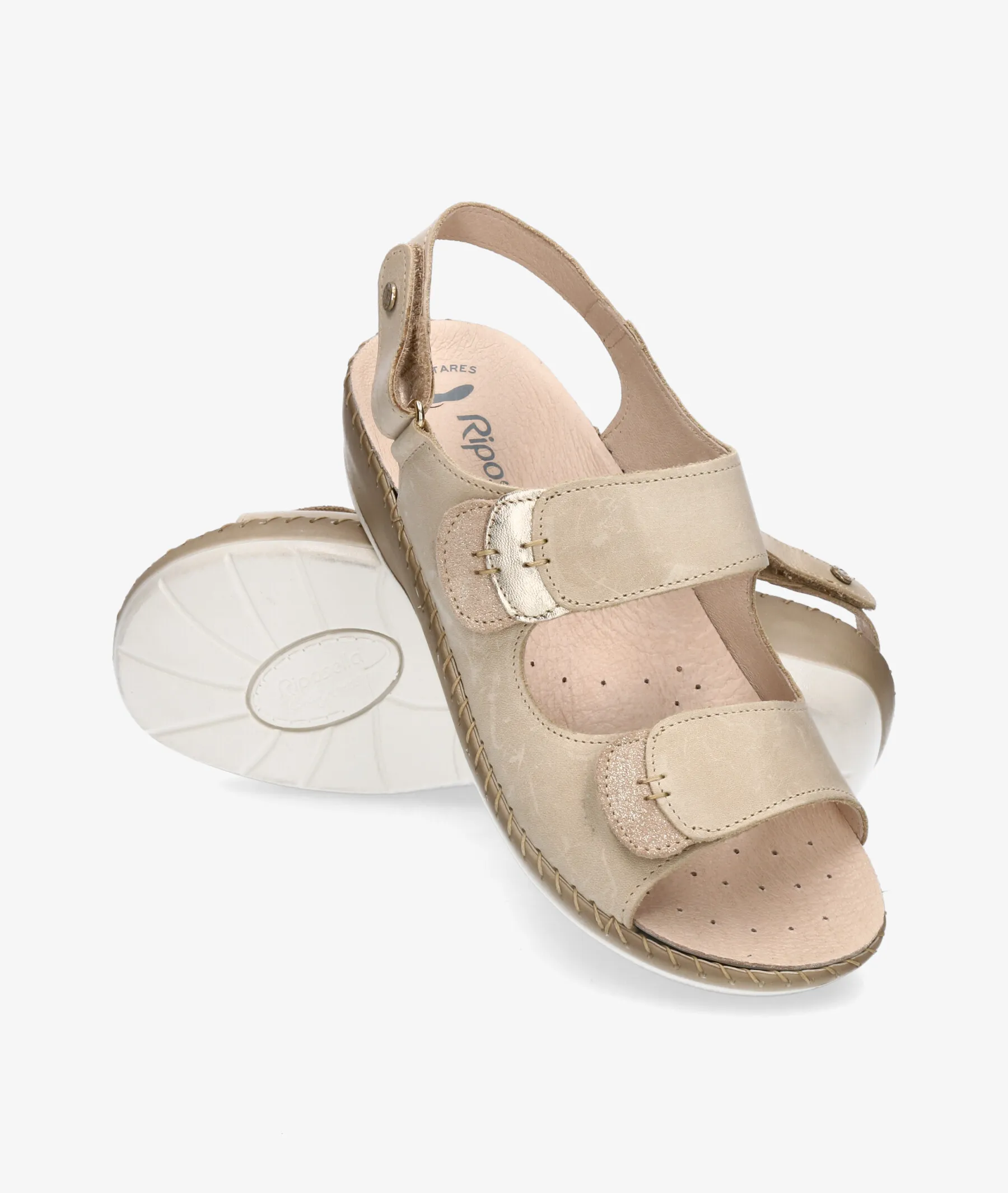 Sandalias Riposella 6436 en beige