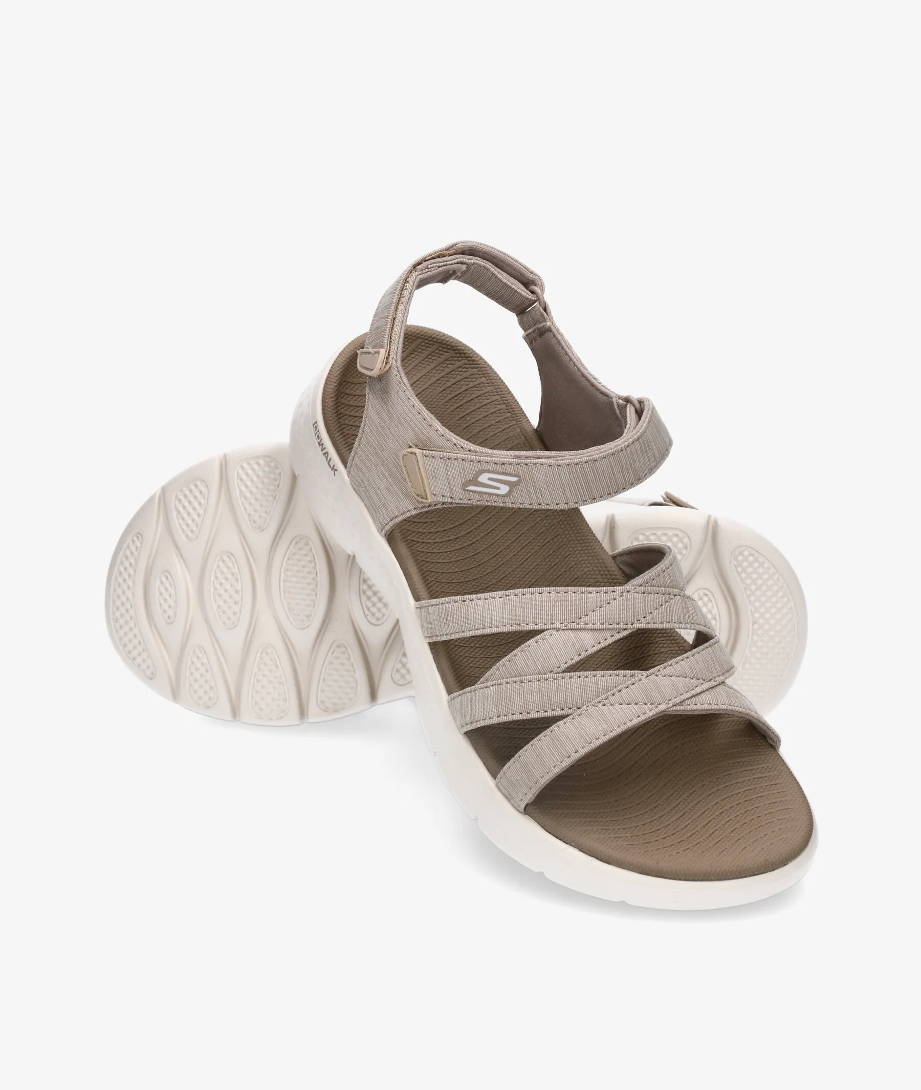 Sandalias Skechers 141450 en beige