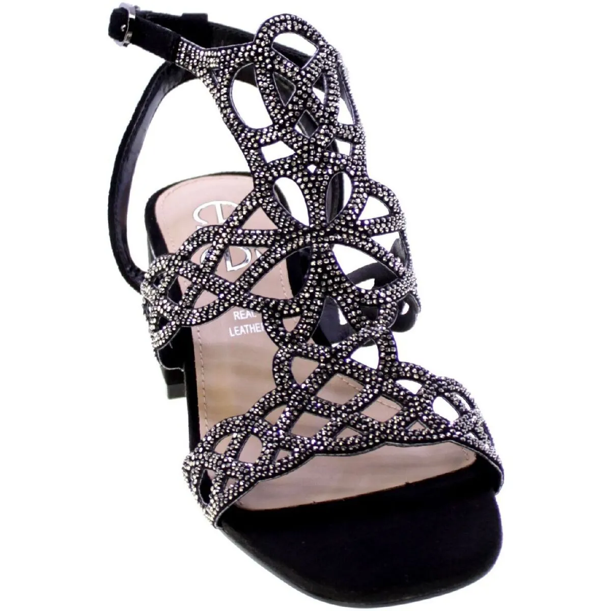 SANDALO DONNA NERO CARMEN110