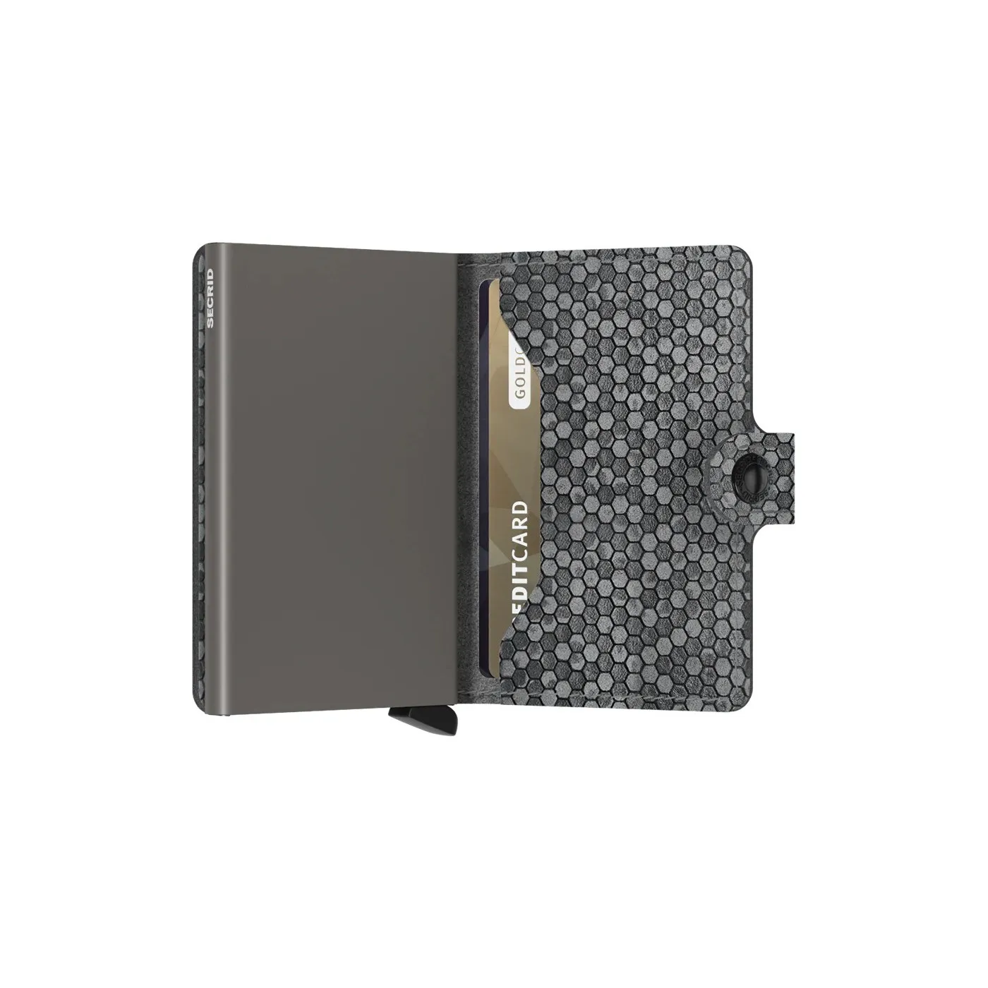 Secrid Miniwallwet Hexagon Grey