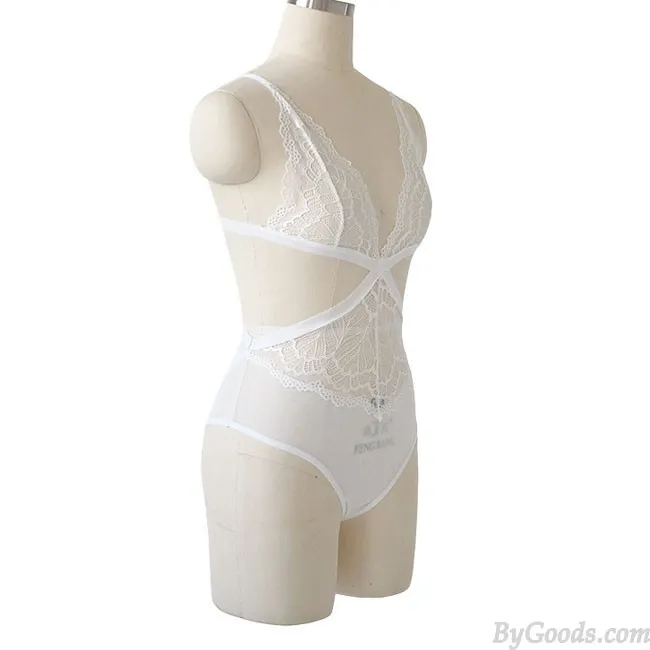 Sexy Lace Intimate Teddy Bodysuit Underwear Women Lingerie