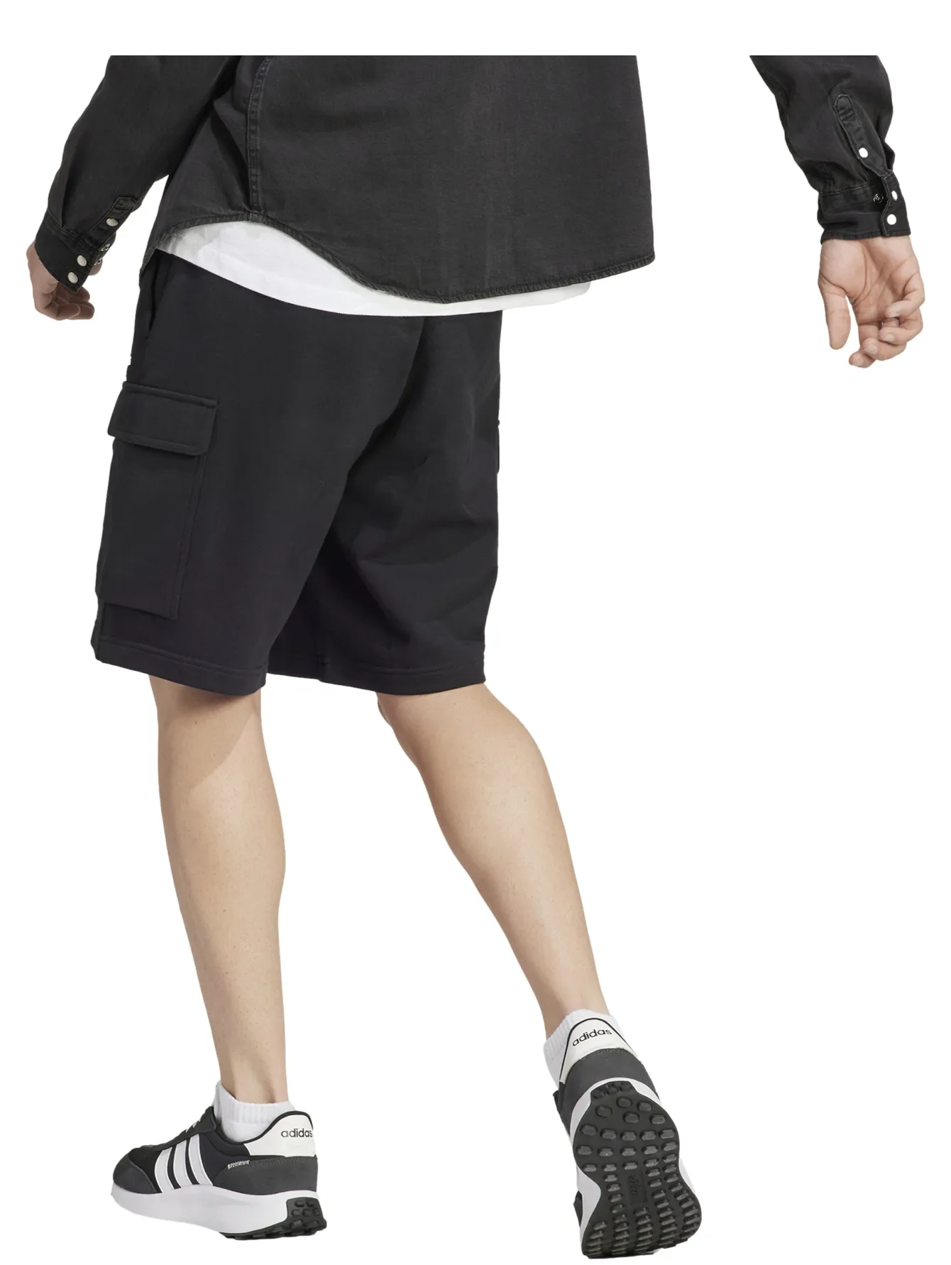 Short Adidas Cargo Essentials Negro Para Hombre