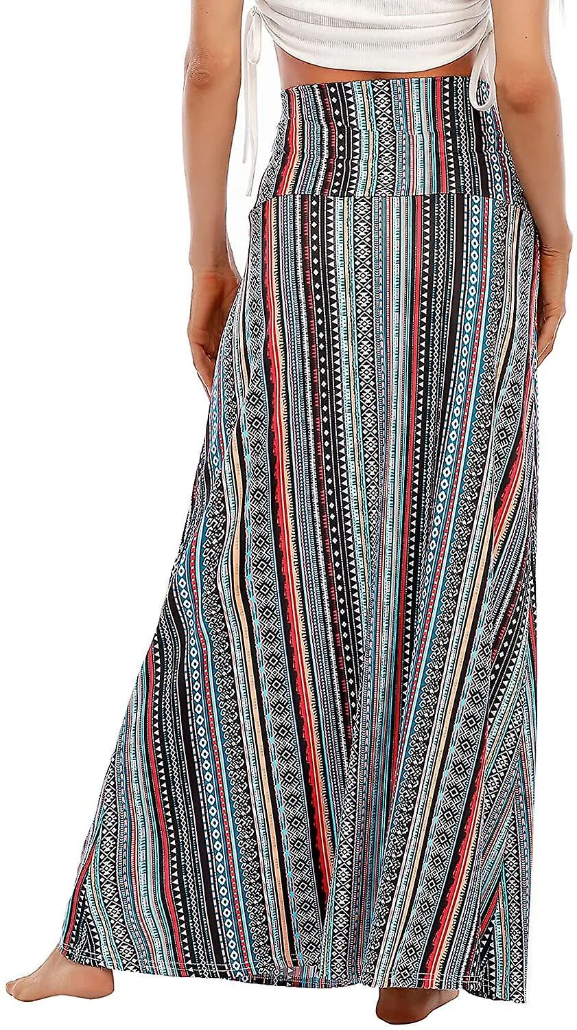 Skirts for Women Summer Fall High Waist Long Skirts for Women Long Length Womens Long Maxi Skirt L