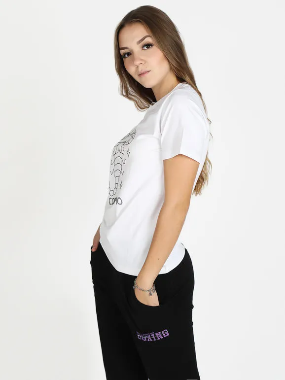 Solada Camiseta de manga corta mujer signo del zodiaco Escorpio