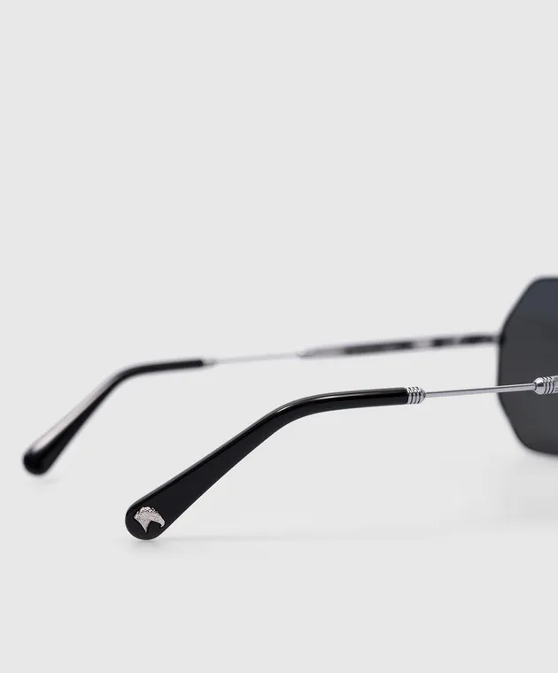 Stefano Ricci IDOL black sunglasses with logo