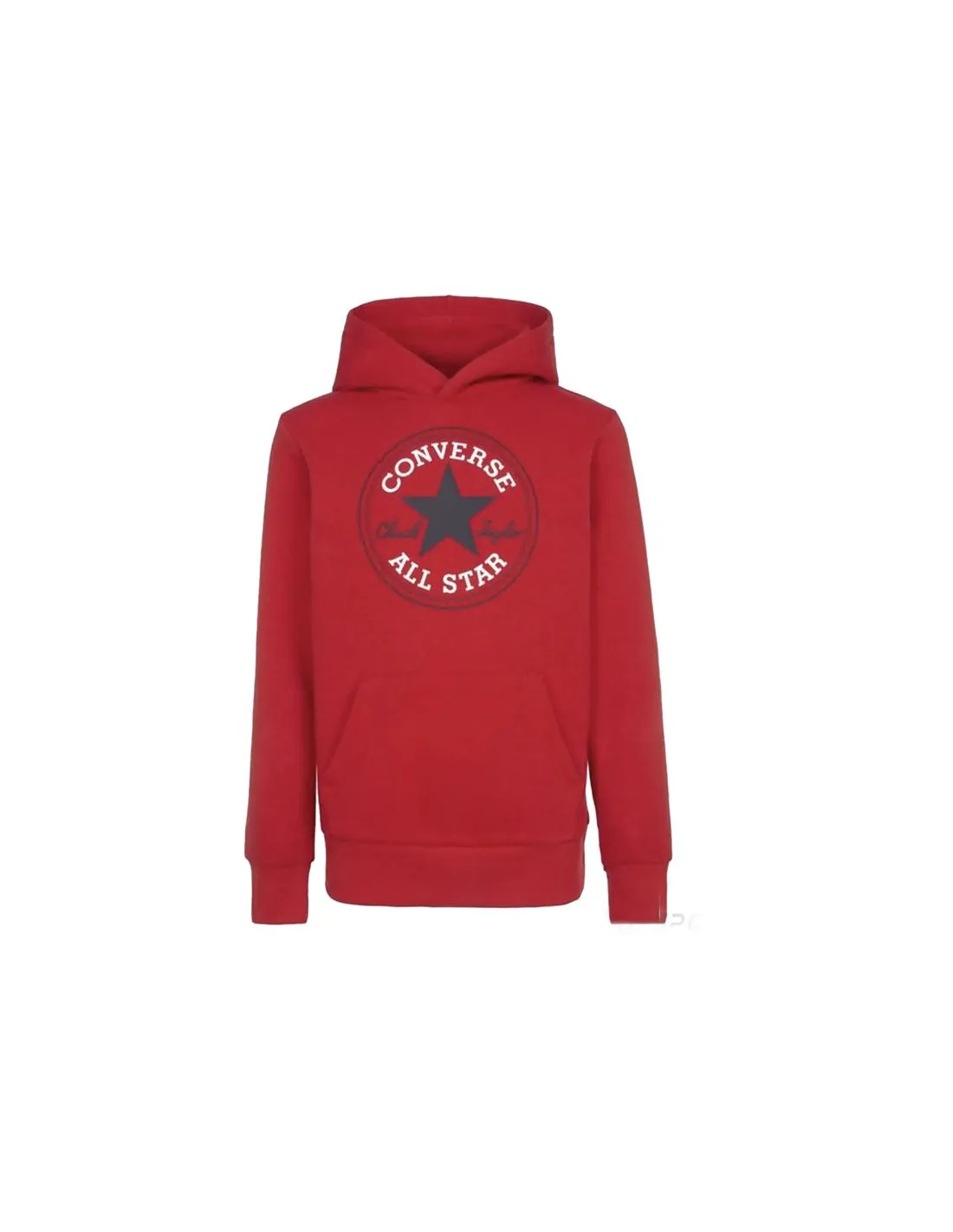 Sudadera Converse Fleece Chuck Taylor Patch Core PullOver Rojo Niño
