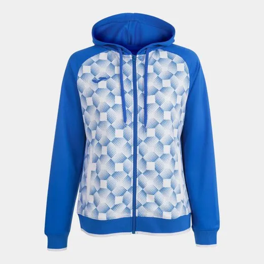 SUPERNOVA III ZIPUP HOODIE ROYAL WHITE