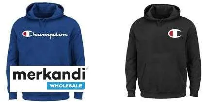 SURTIDO DE SUDADERAS CON CAPUCHA GRANDES Y ALTAS DE CHAMPION AL POR MAYOR (48 PIEZAS)  TALLAS XLT A 6X