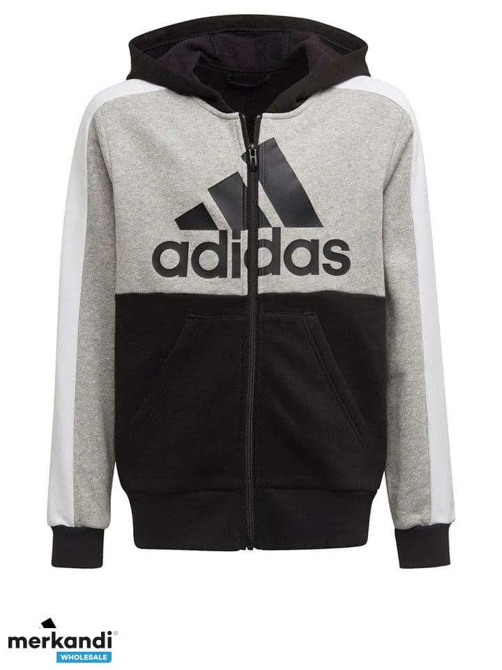 Suéter de sudaderas con capucha Adidas para niños Nuevo Ropa deportiva original para niños