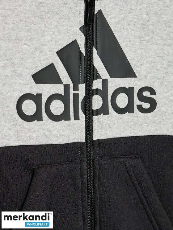 Suéter de sudaderas con capucha Adidas para niños Nuevo Ropa deportiva original para niños