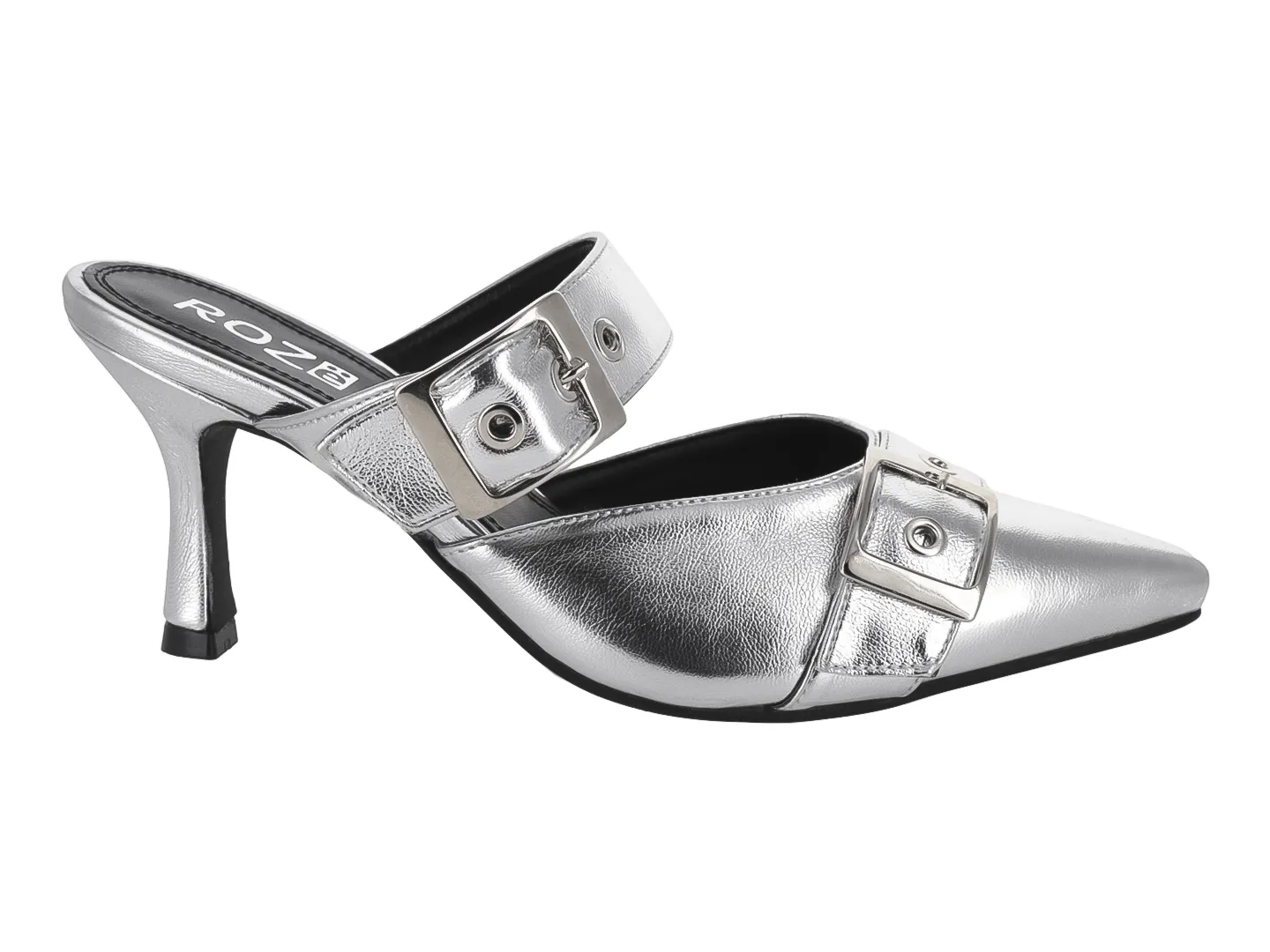 Tacones Roze 6622 Plata Para Mujer