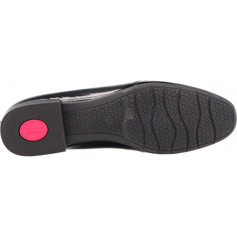 Tamaris Comfort  Alim Black Patent