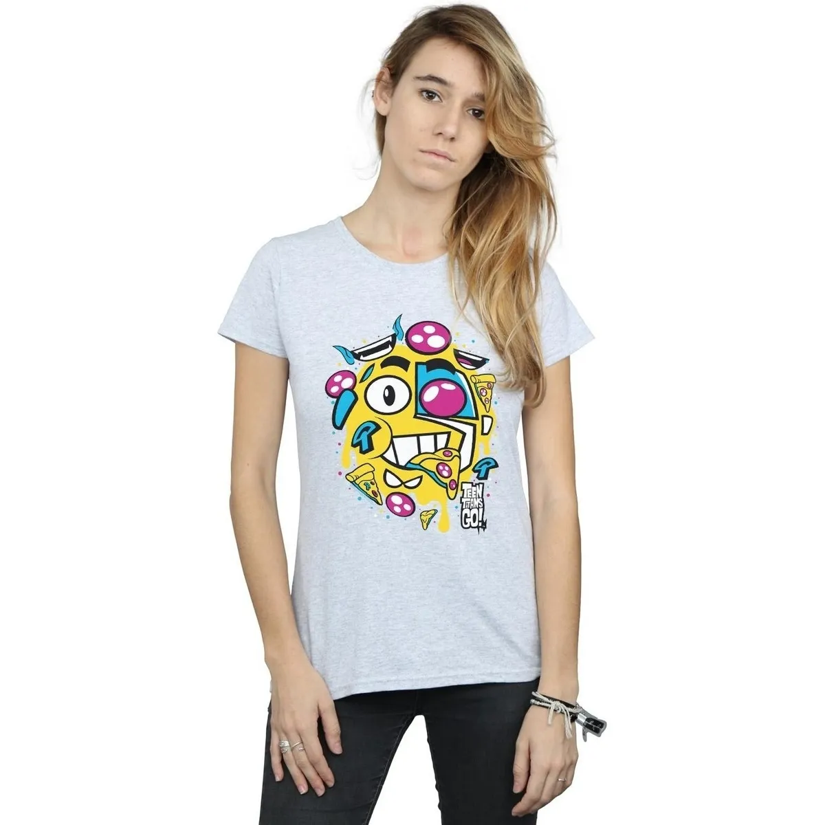 Teen Titans Go Pizza Face