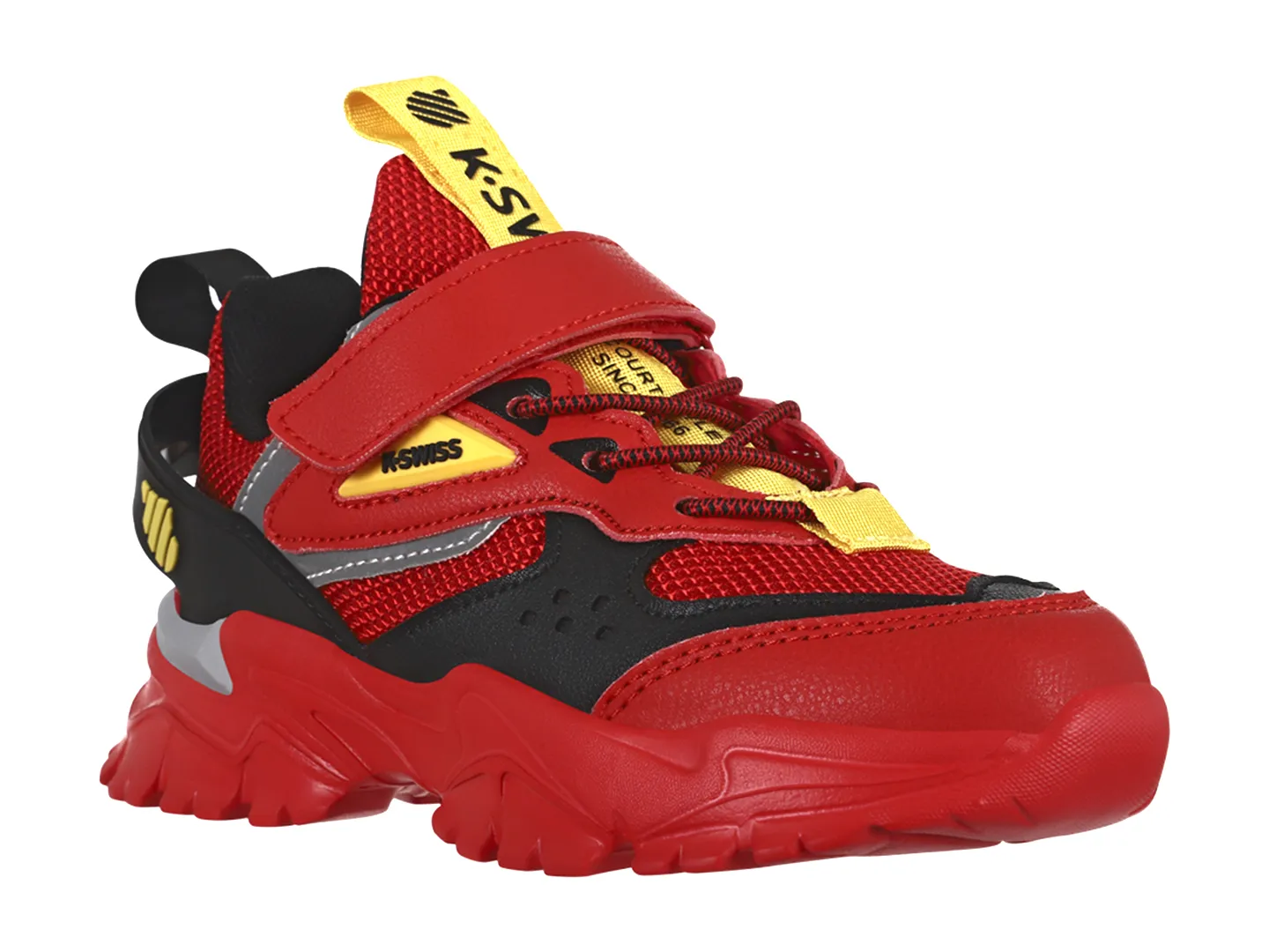 TENIS KSWISS BEN ROJO PARA NIñO