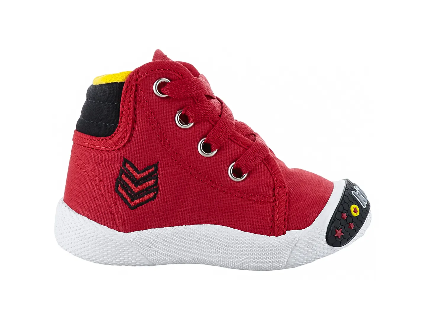 Tenis Vane Kids 673 Rojo Para Niño