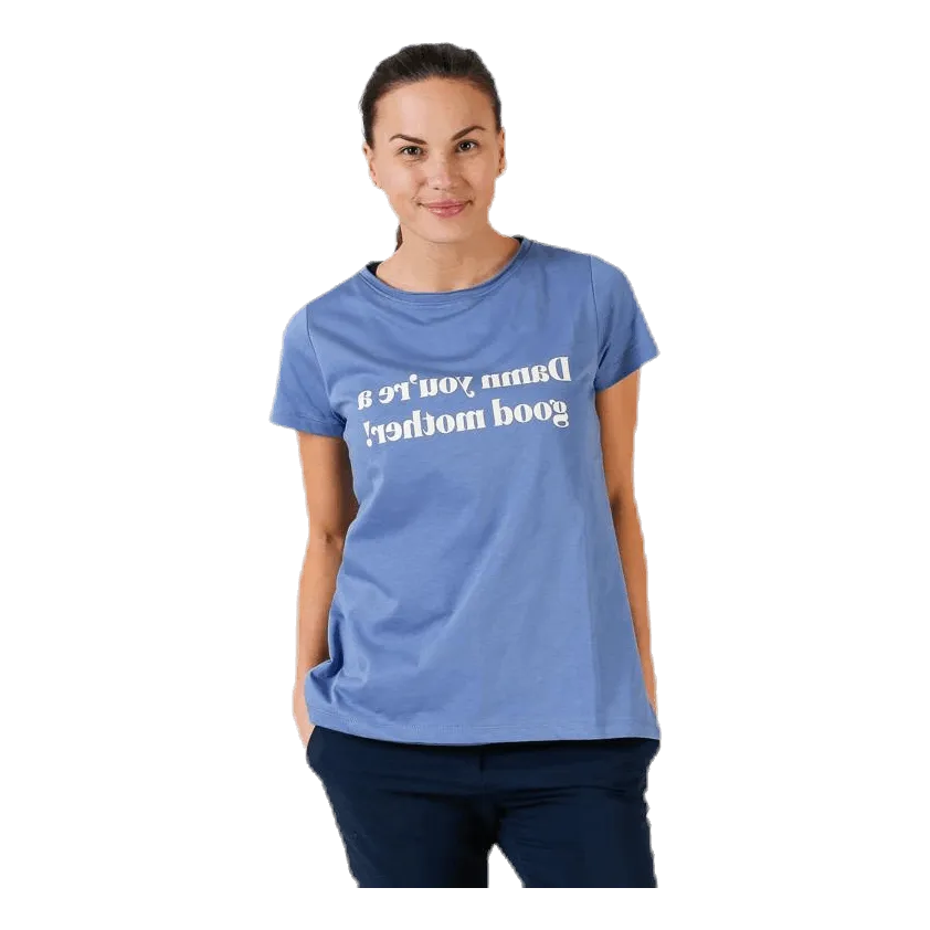 Tetas Chari Mother Tee Blue